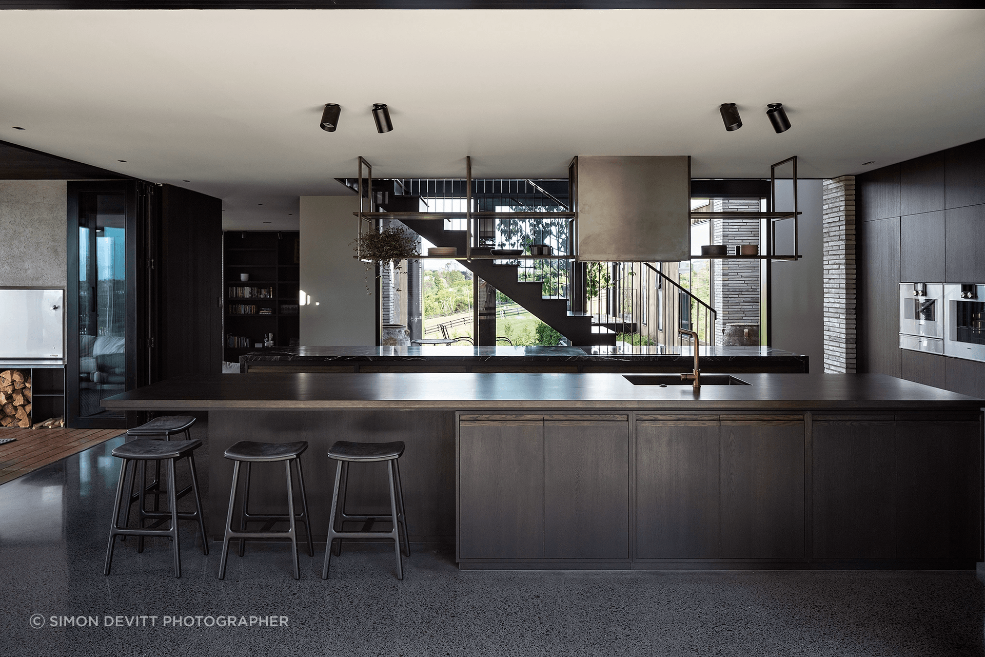 Birch Park by Bespoke Interior Design | Smoked Robusta Veneer