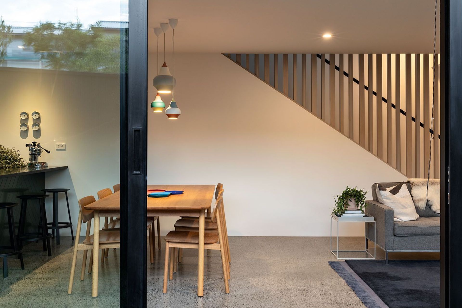 Kate Rogan was both the client and architect of her own home "Black Bird" in Grey Lynn; she and Eva are both currently in the throes of building their own homes again.