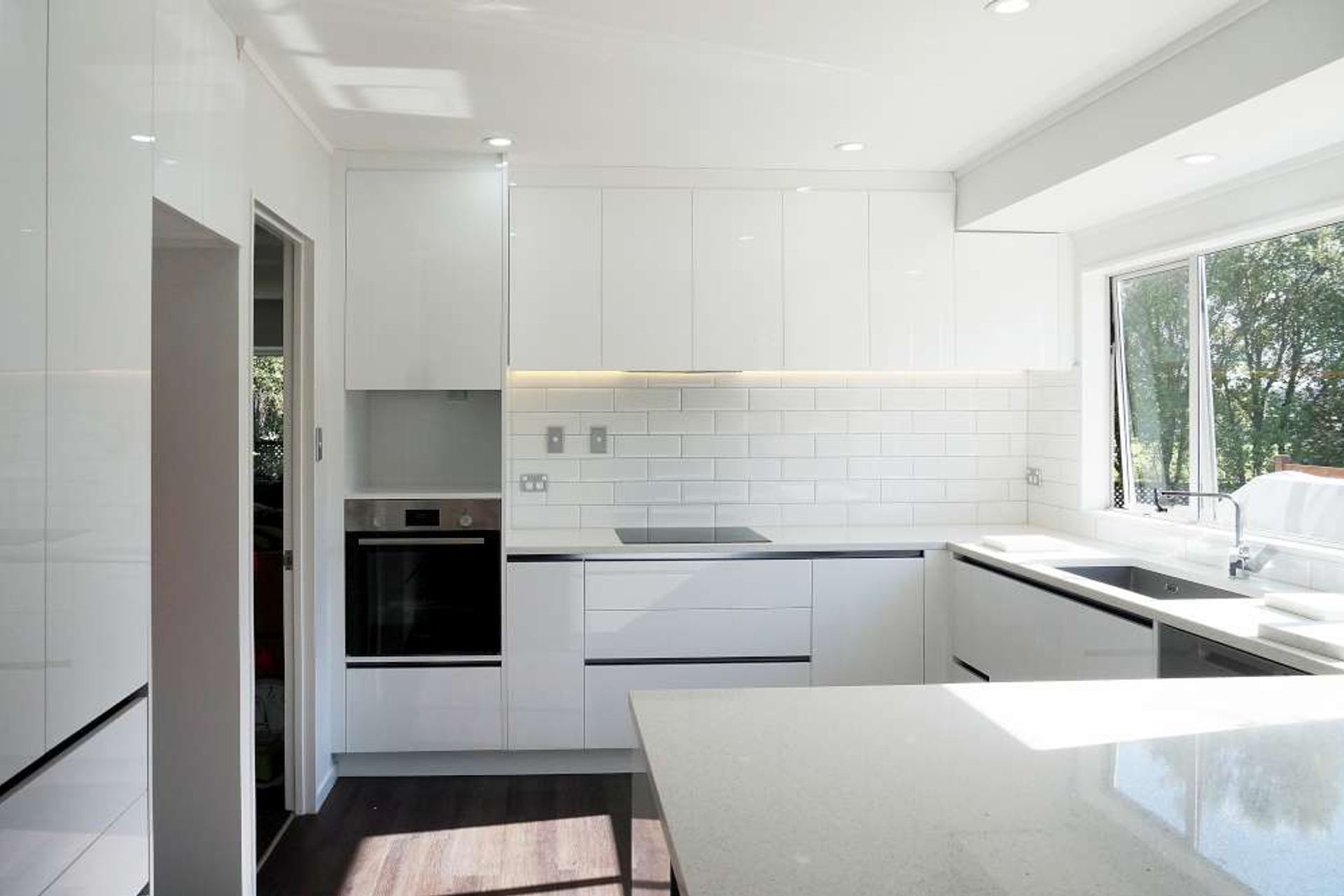 AFTER the kitchen was renovated