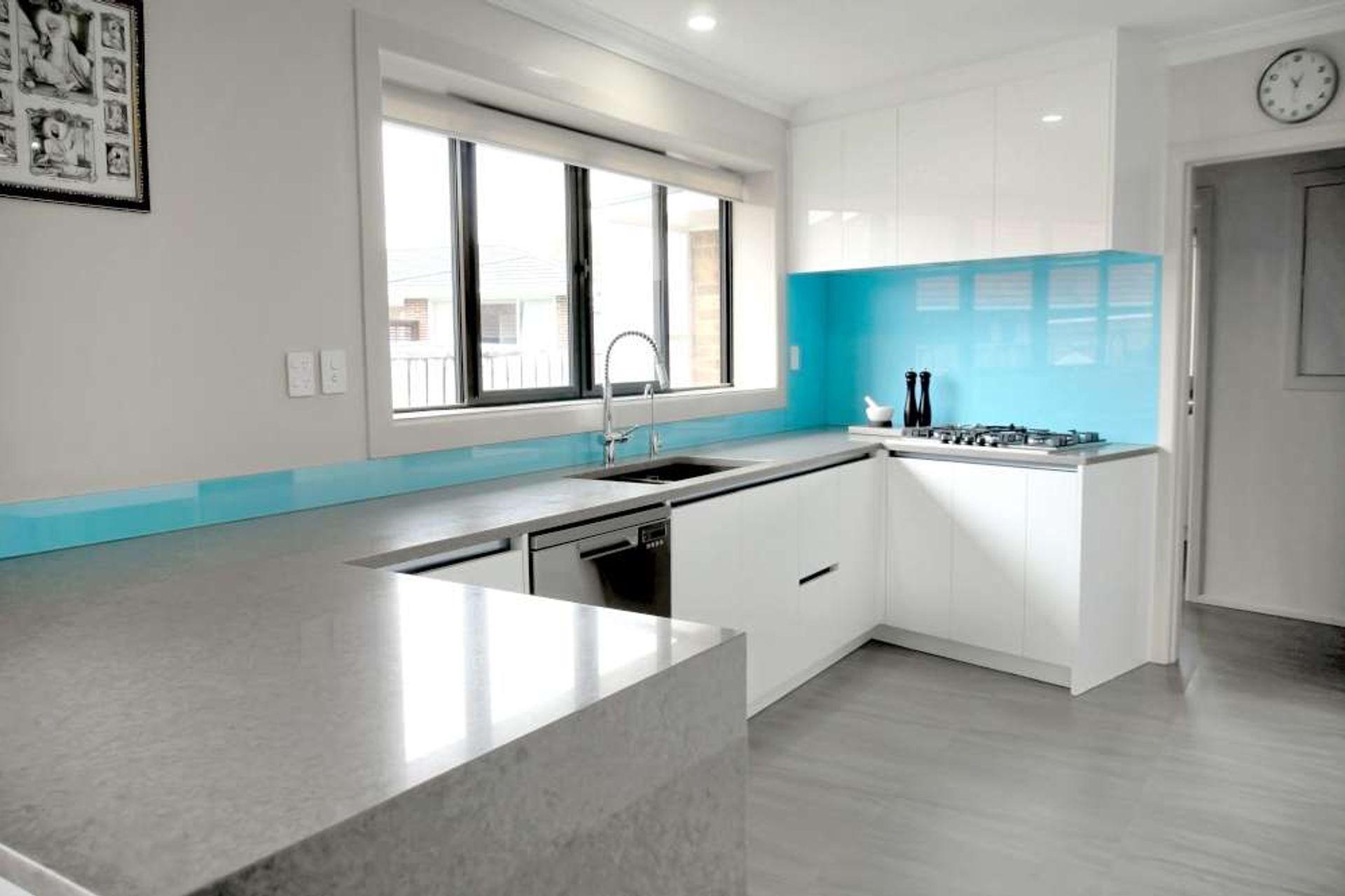 AFTER the kitchen was renovated