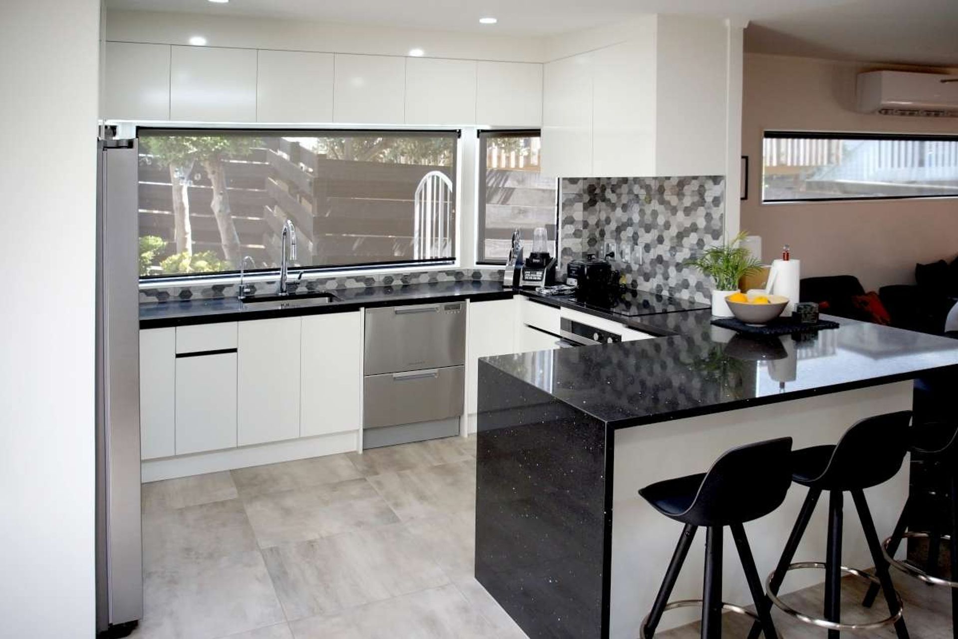 AFTER the kitchen was renovated