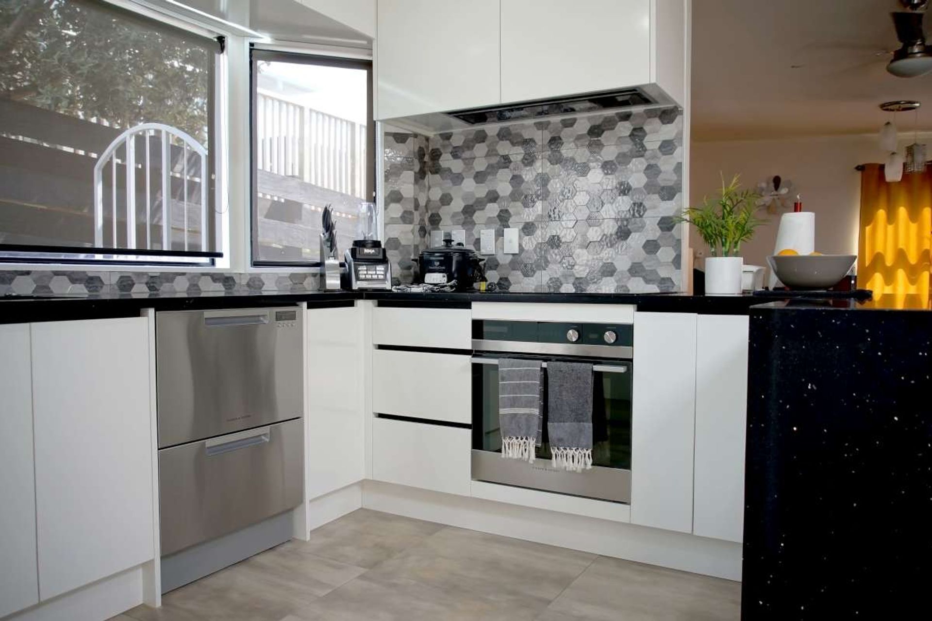 AFTER the kitchen was renovated