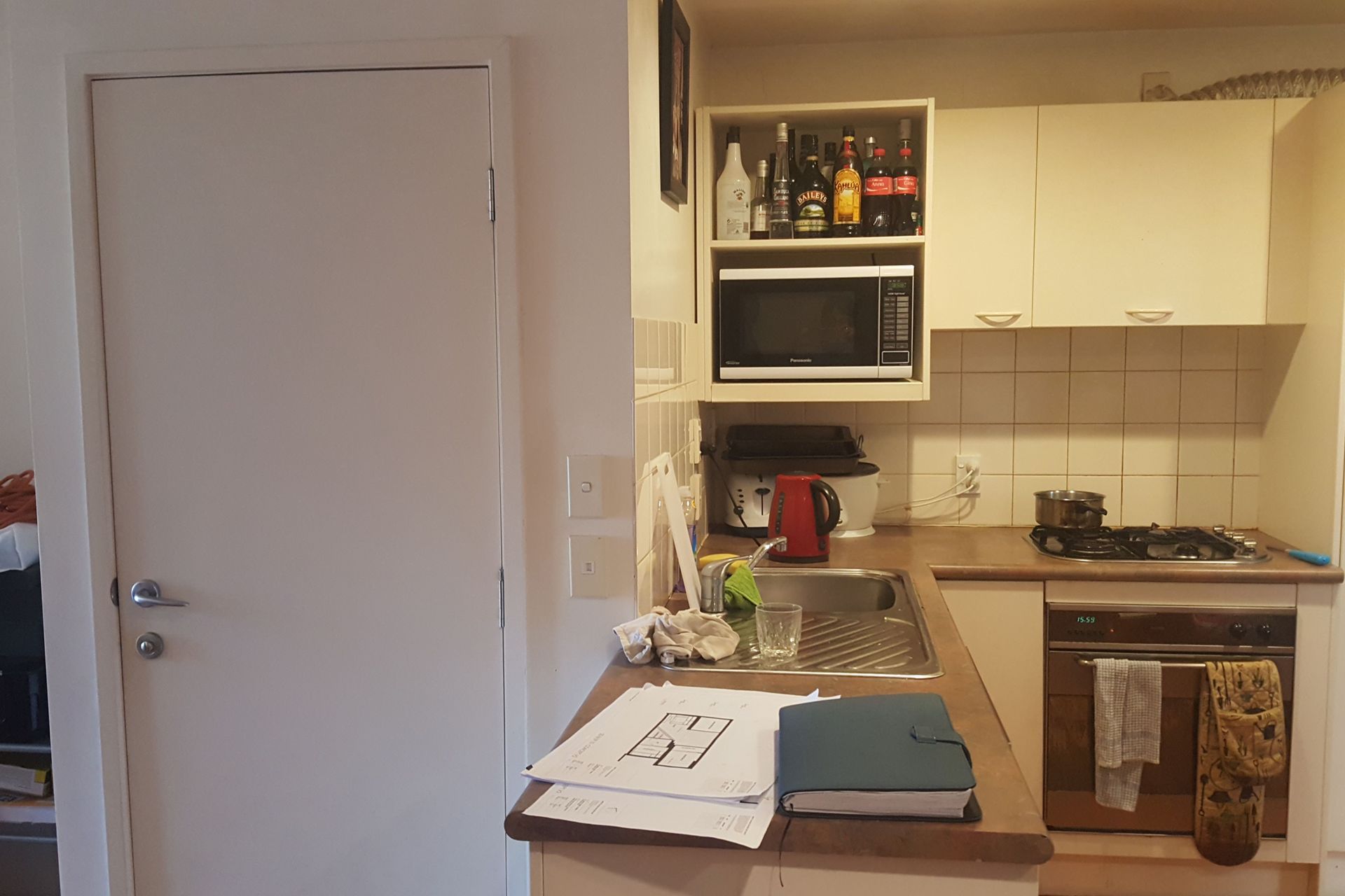 BEFORE the kitchen renovation