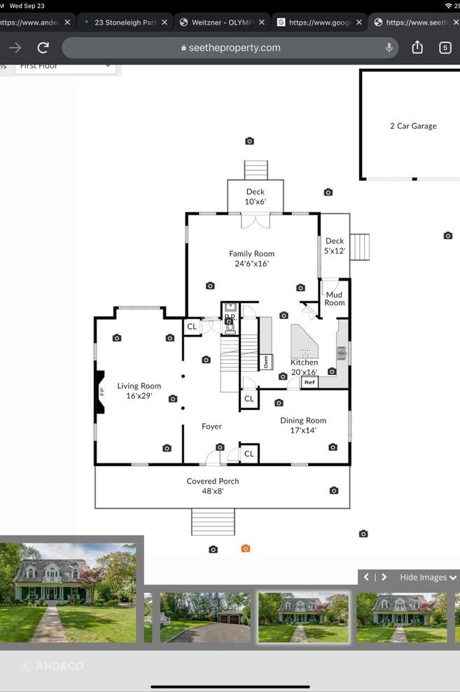We loved the layout and flow and old-home compartmentalization and charm the Stoneleigh offered.