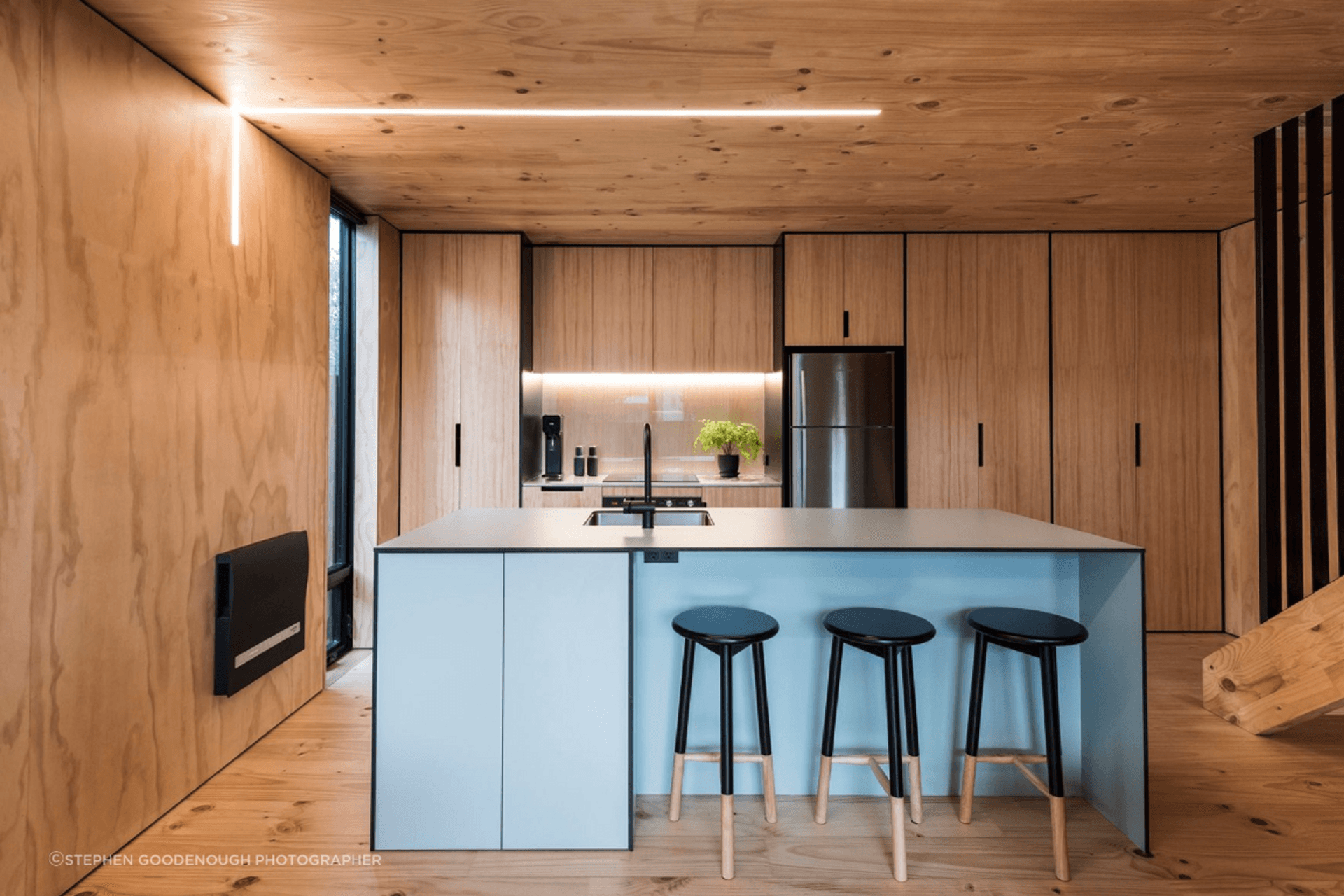 In addition to floor oil, Natural Paint Co offers interior and exterior timber wall coverings.