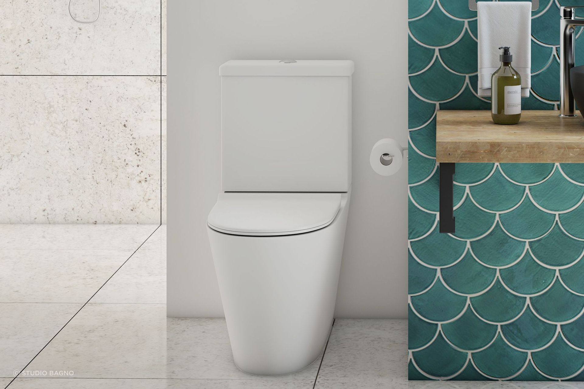 Manhattan Rimless Toilet Suite from Studio Bagno