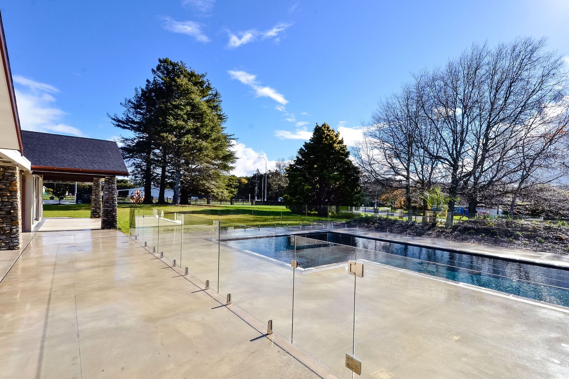 Glass balustrades and pool fences are designed to be durable and to meet safety regulations.