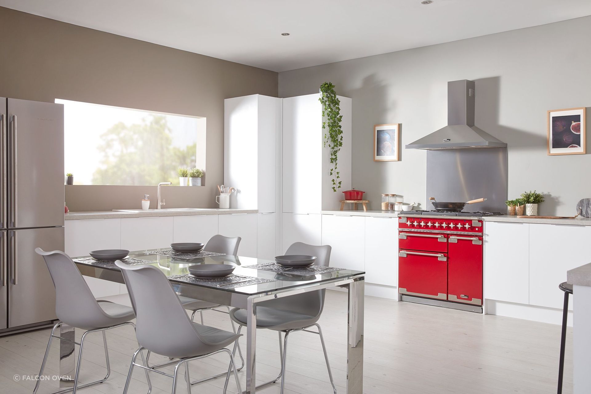 Falcon Stainless Steel 90cm Canopy Rangehood
