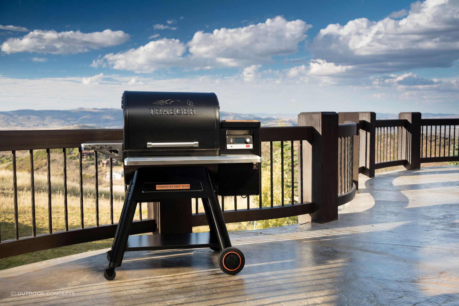 A BBQ that means business - Timberline by Traeger.