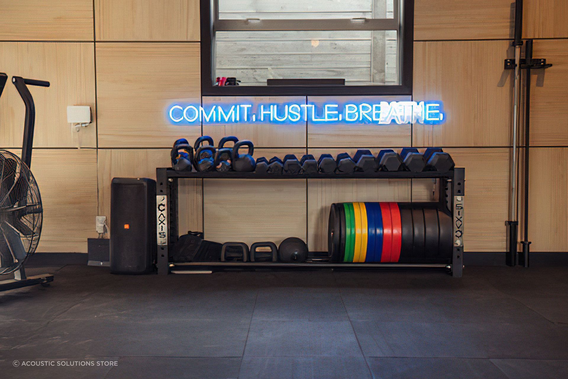 DIY - Deck Out Your Home Gym Like A Pro With Acoustic Panels
