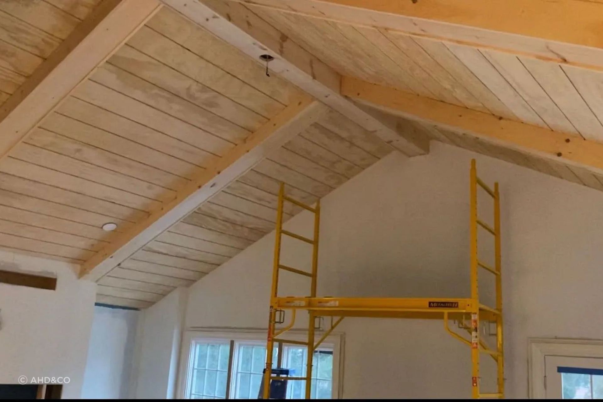 Believe it or not, I was actually excited about an open floor plan.