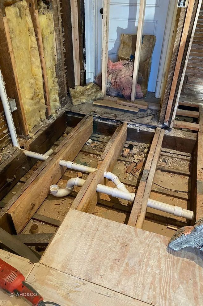 Renovating an old home requires a lot of work behind the walls and under the floors no one will ever see, but taking time to do these steps correctly makes all the difference in your final design.