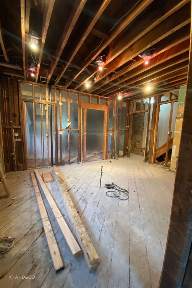 We soon realized this old house needed more TLC than we had originally planned (and budgeted).