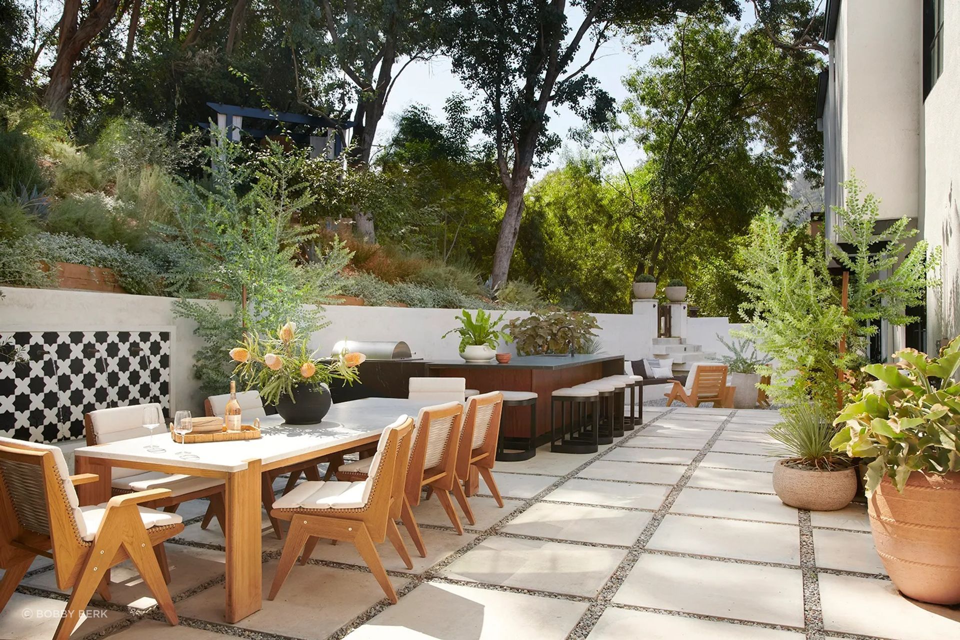 The backyard, after.