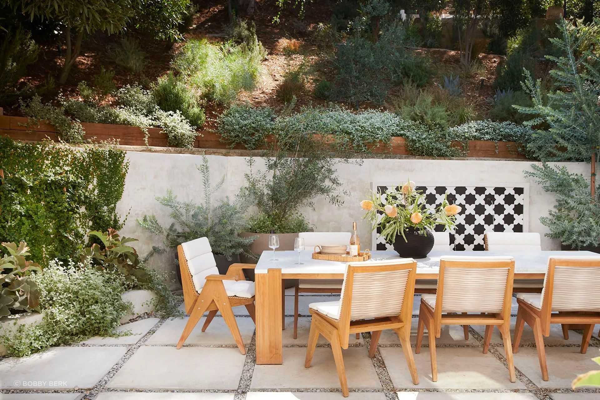 The backyard, after.