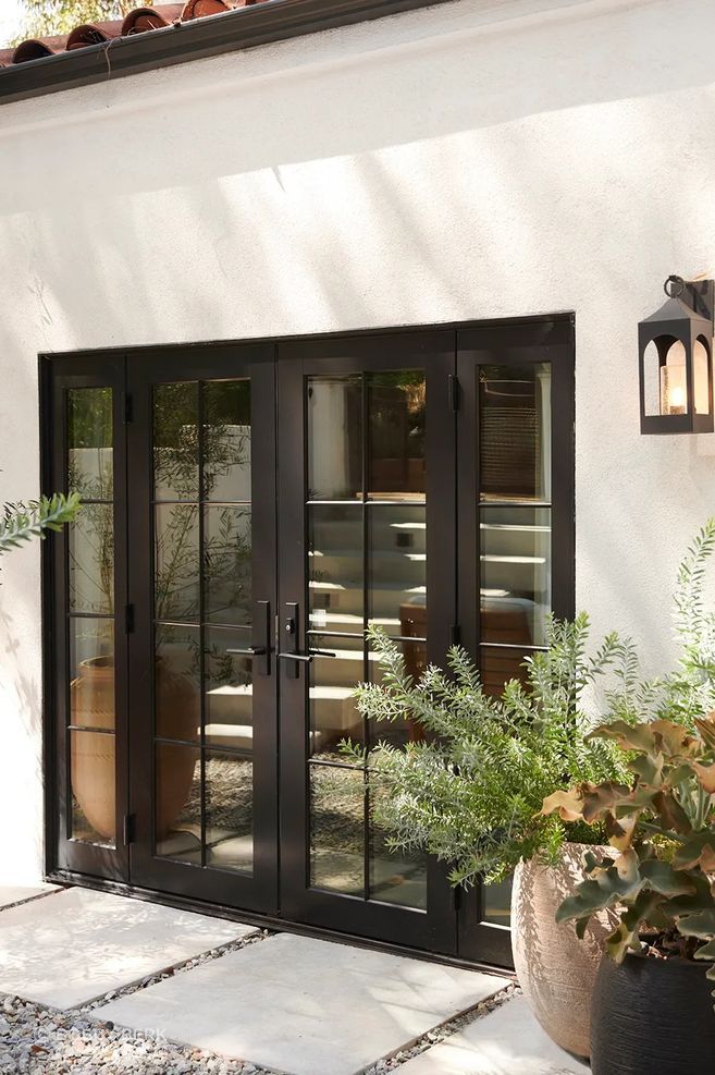 The back door, after. Windows and Doors, Marvin.