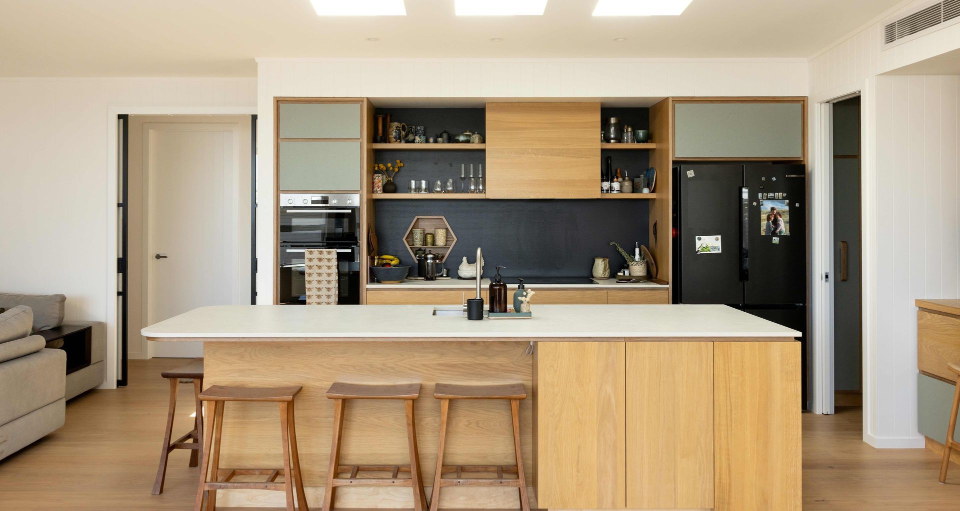 Ecodure Flooring uses Duracore, Coretec, BJELIN Hardened Oak in Kitchen Areas to meet NZBC E3/AS1 requirements. Contact Ecodure for correct installation in E3 areas.