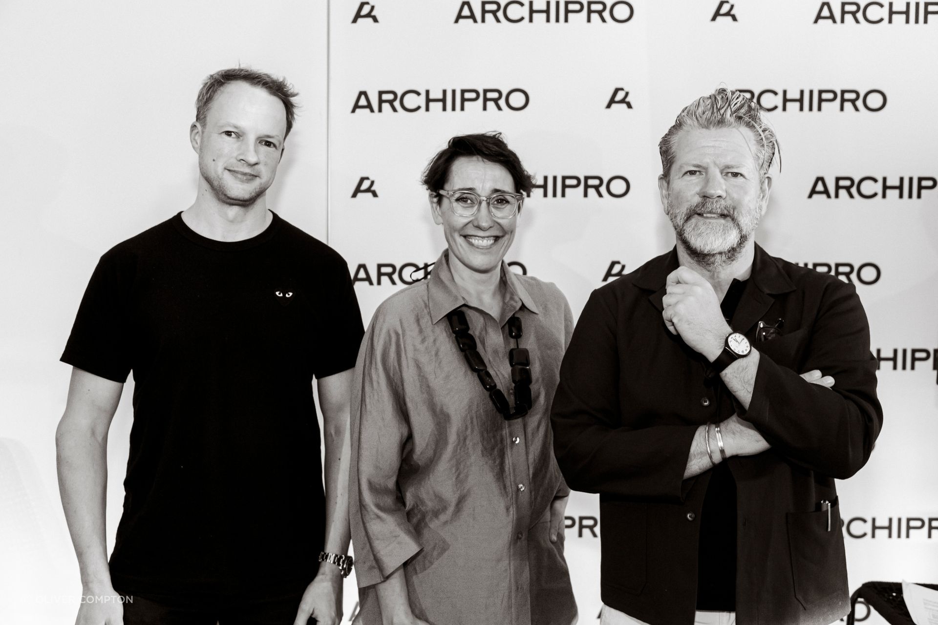 From left to right: Adam Kane, Ana Sá, Tim Ross.