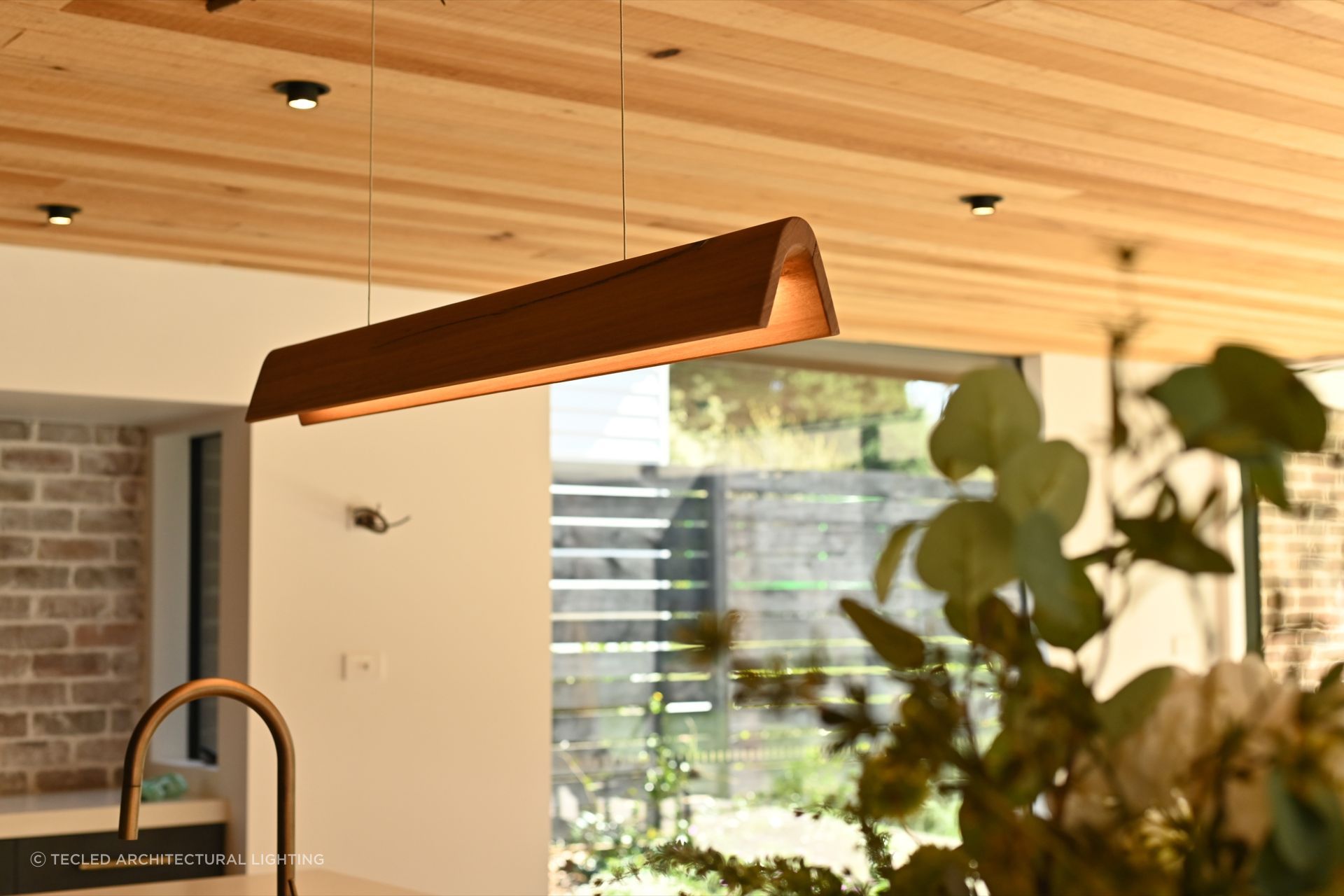 Highlander Timber Pendant in Tasmanian Blackwood