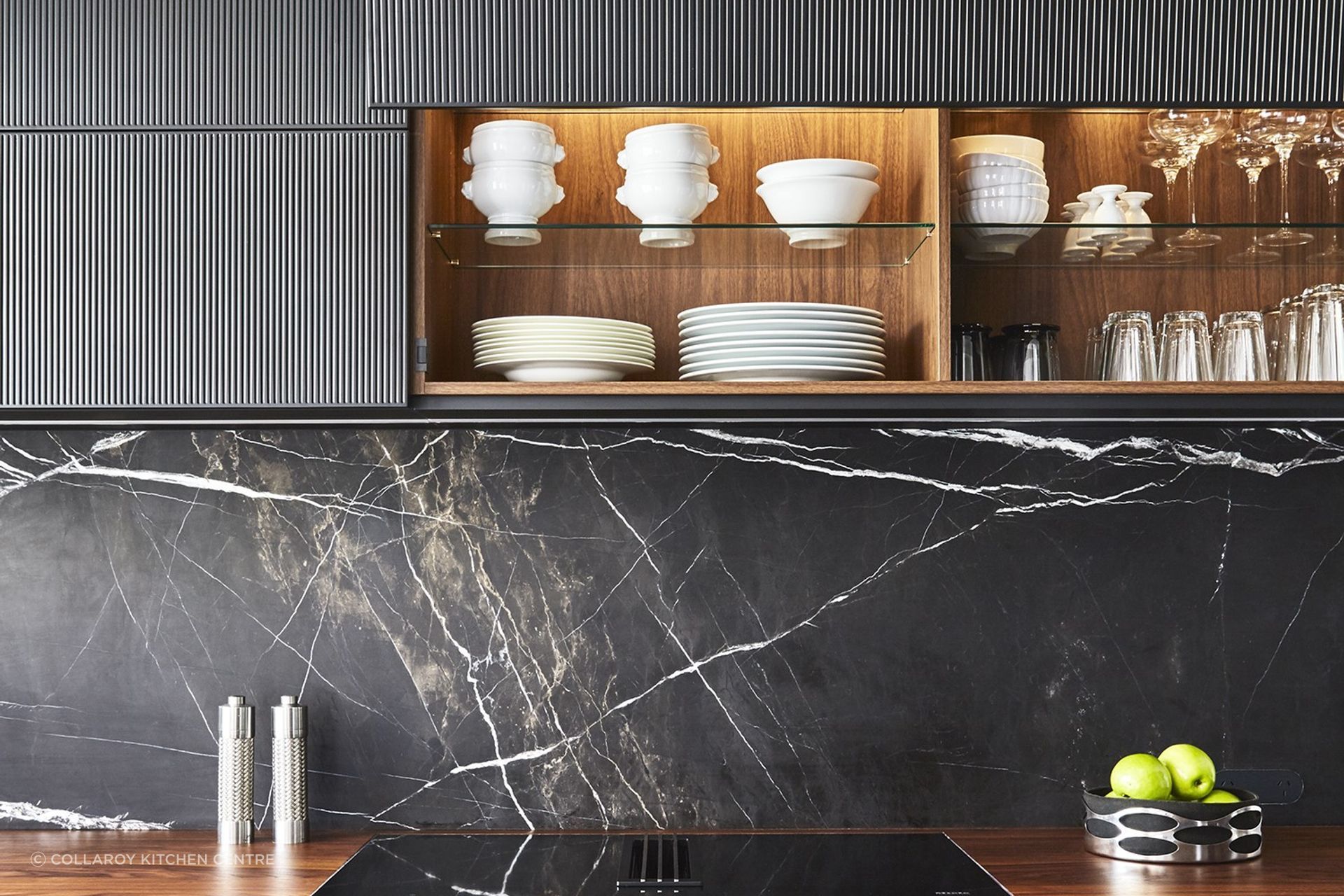 There are some innovative solutions that are big on style when it comes to kitchen storage