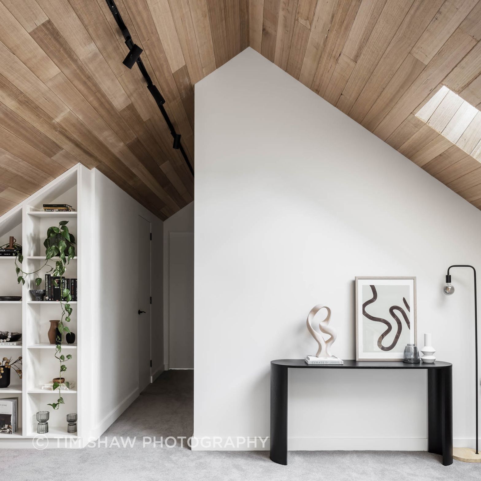 A second living provides additional space and storage.