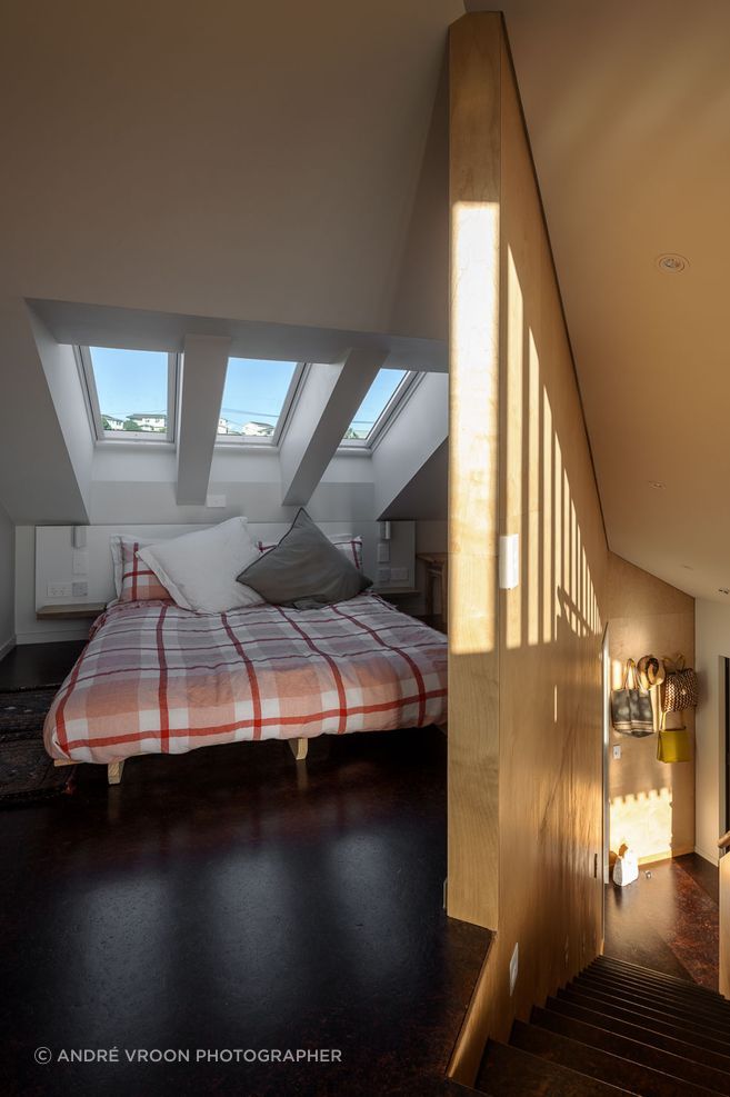 The bonus bedroom space on the mezzanine floor.