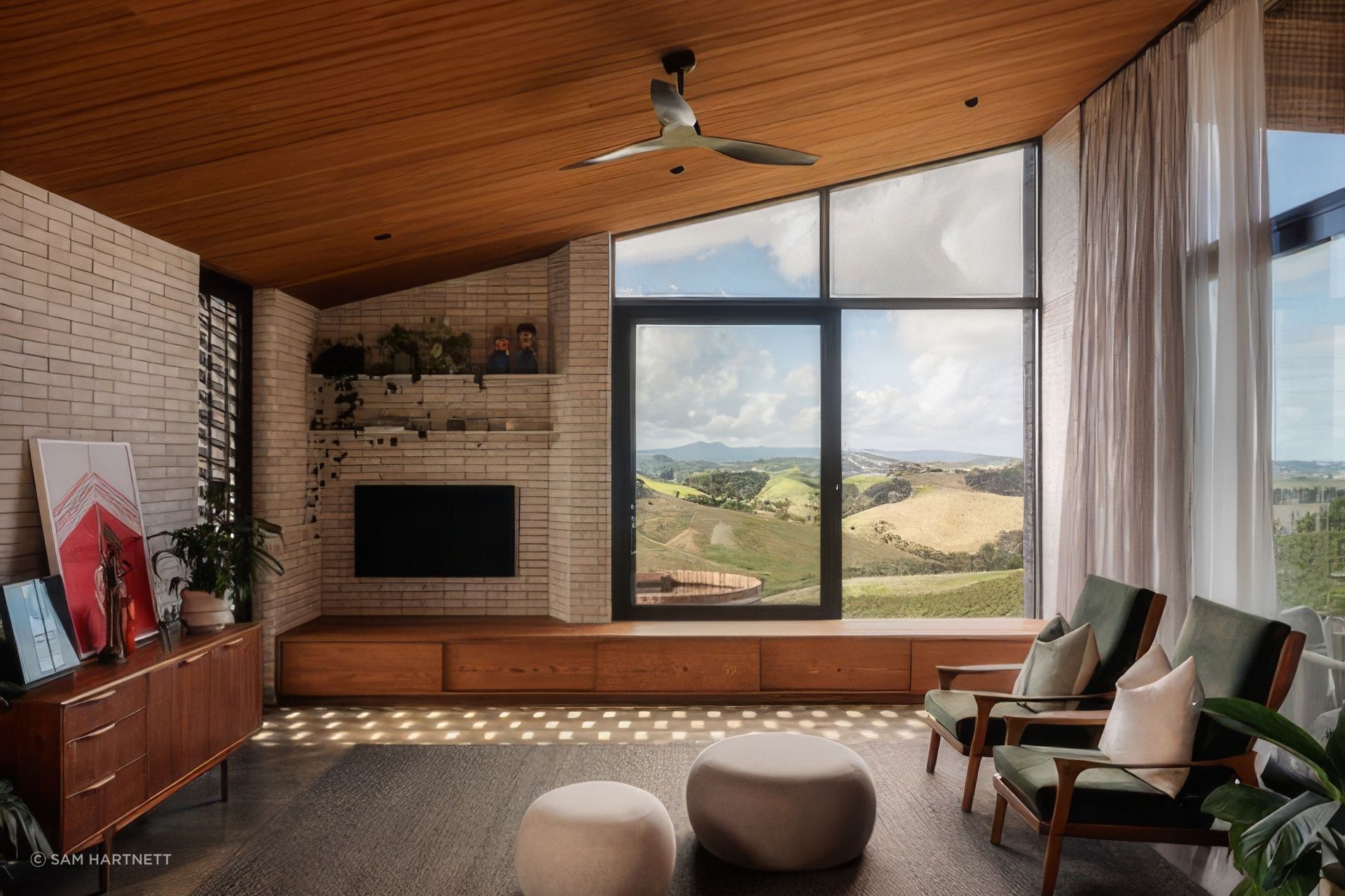 “Felicity’s brief was to create a family home that incorporated as many New Zealand-made and eco-conscious materials as possible."