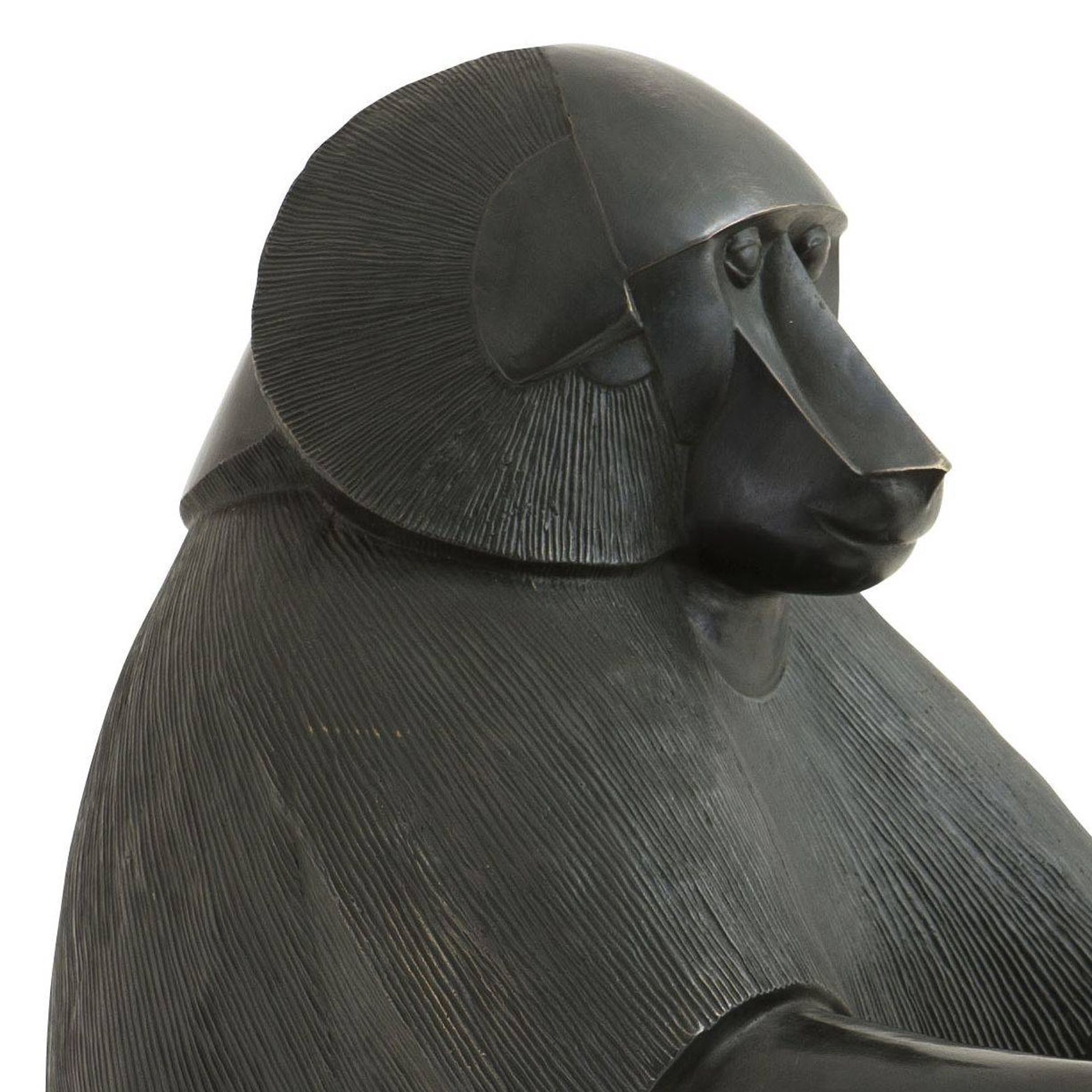 Art Deco Monkey  Table Lamp