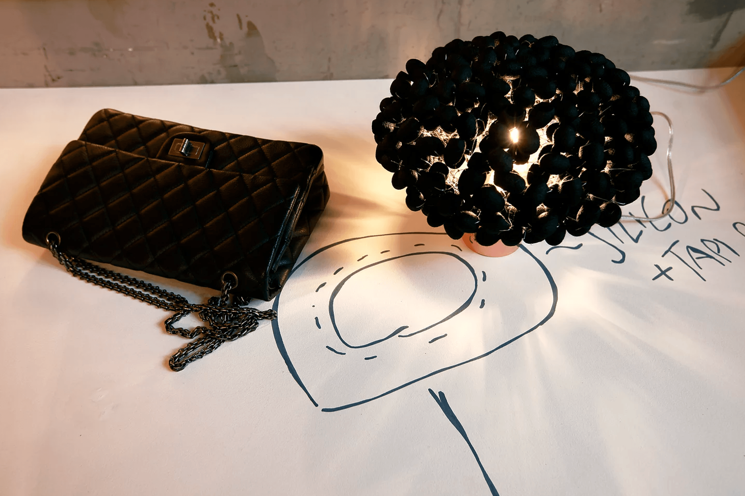 BLACK UNIT TABLE C Table Lamp by Ango