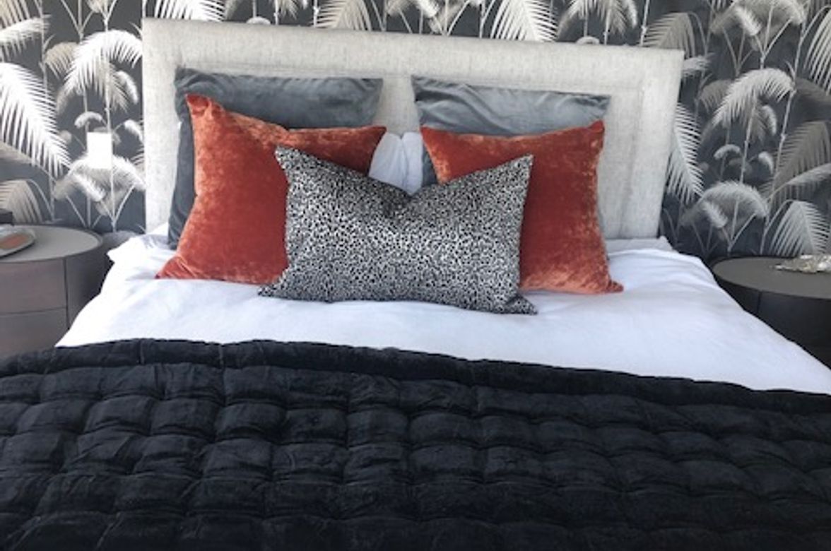Boutique Hotel Inspired Master Bedroom Makeover