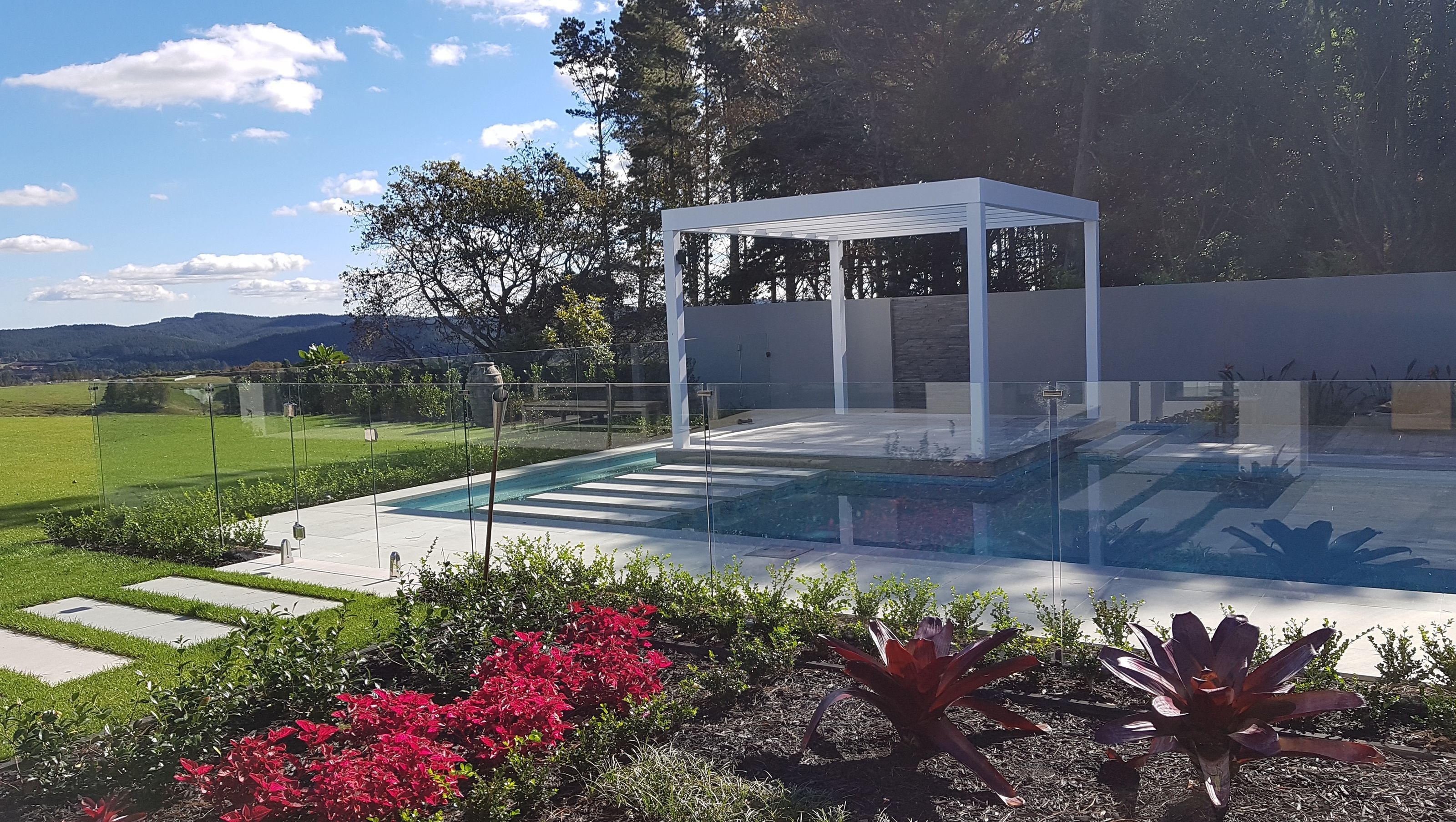 Garden and Pool