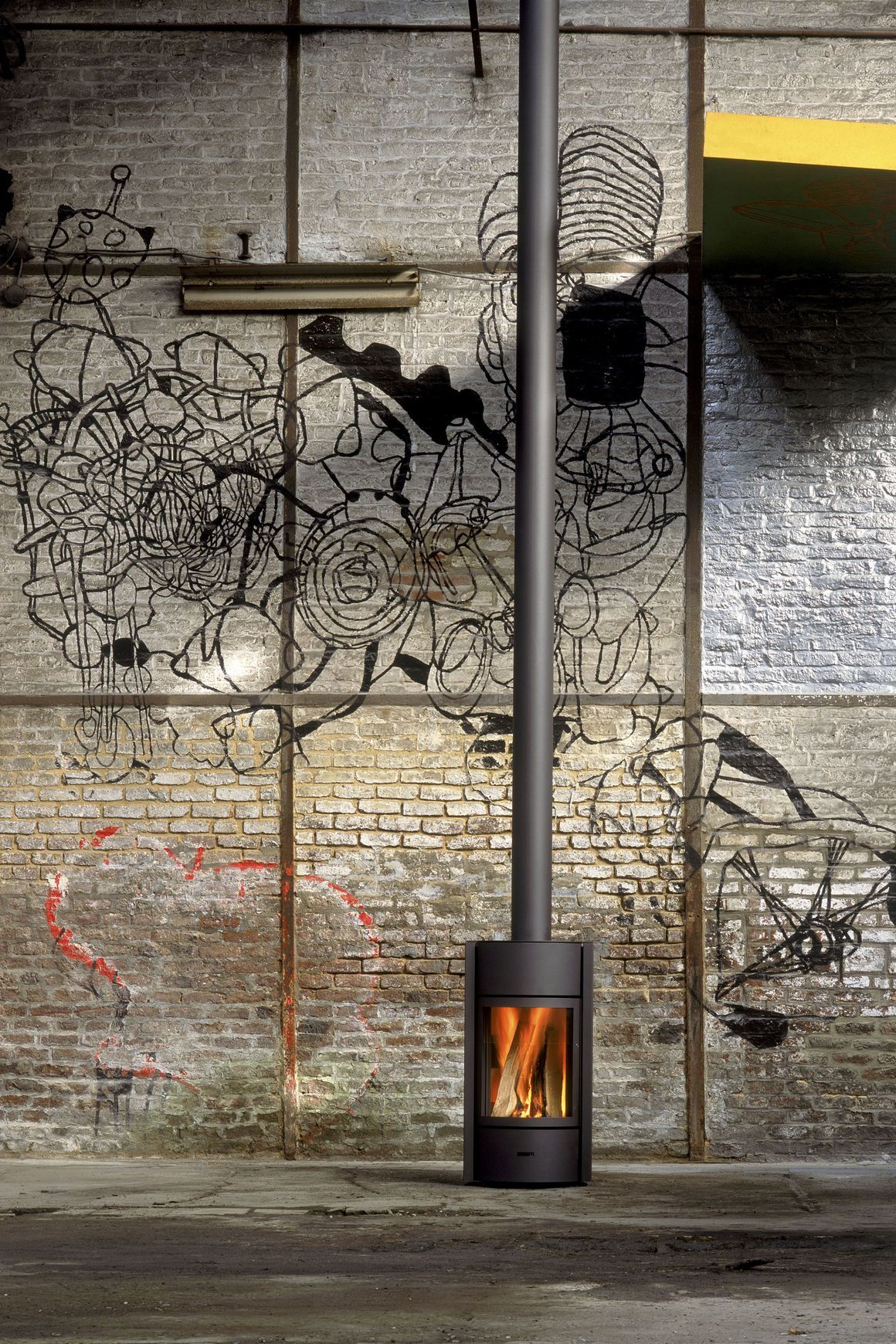 Stûv 30 Freestanding 3 in 1 Wood Fireplace