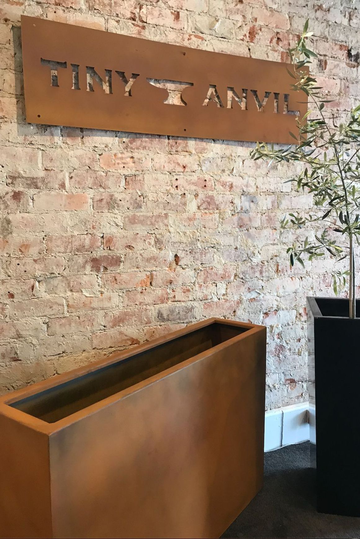Corten Tall Trough 1200 Planter