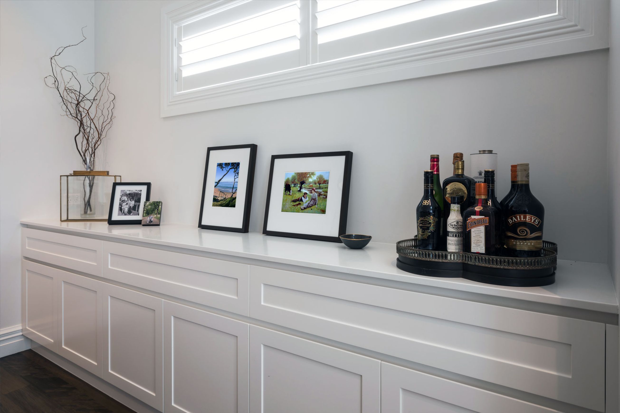 Crafted cabinetry