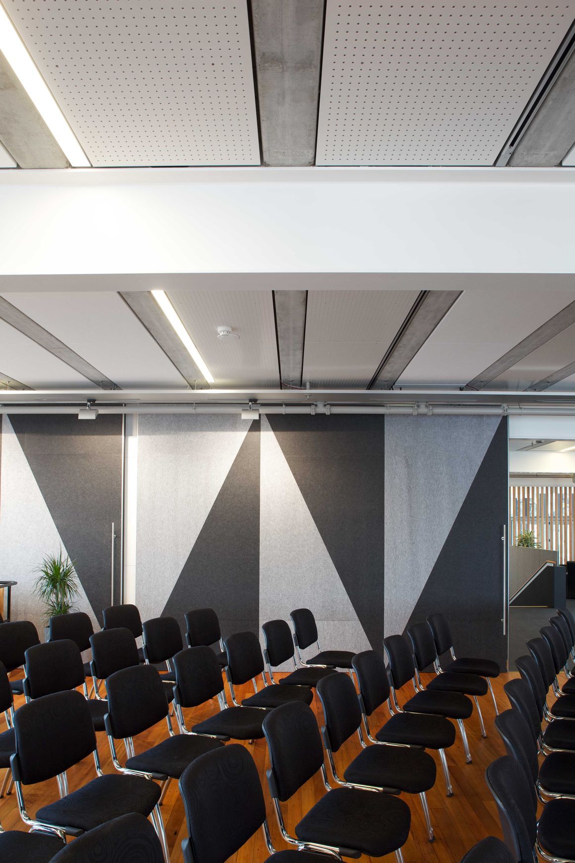 Painted MDF Acoustic Perforations - Big River Panels