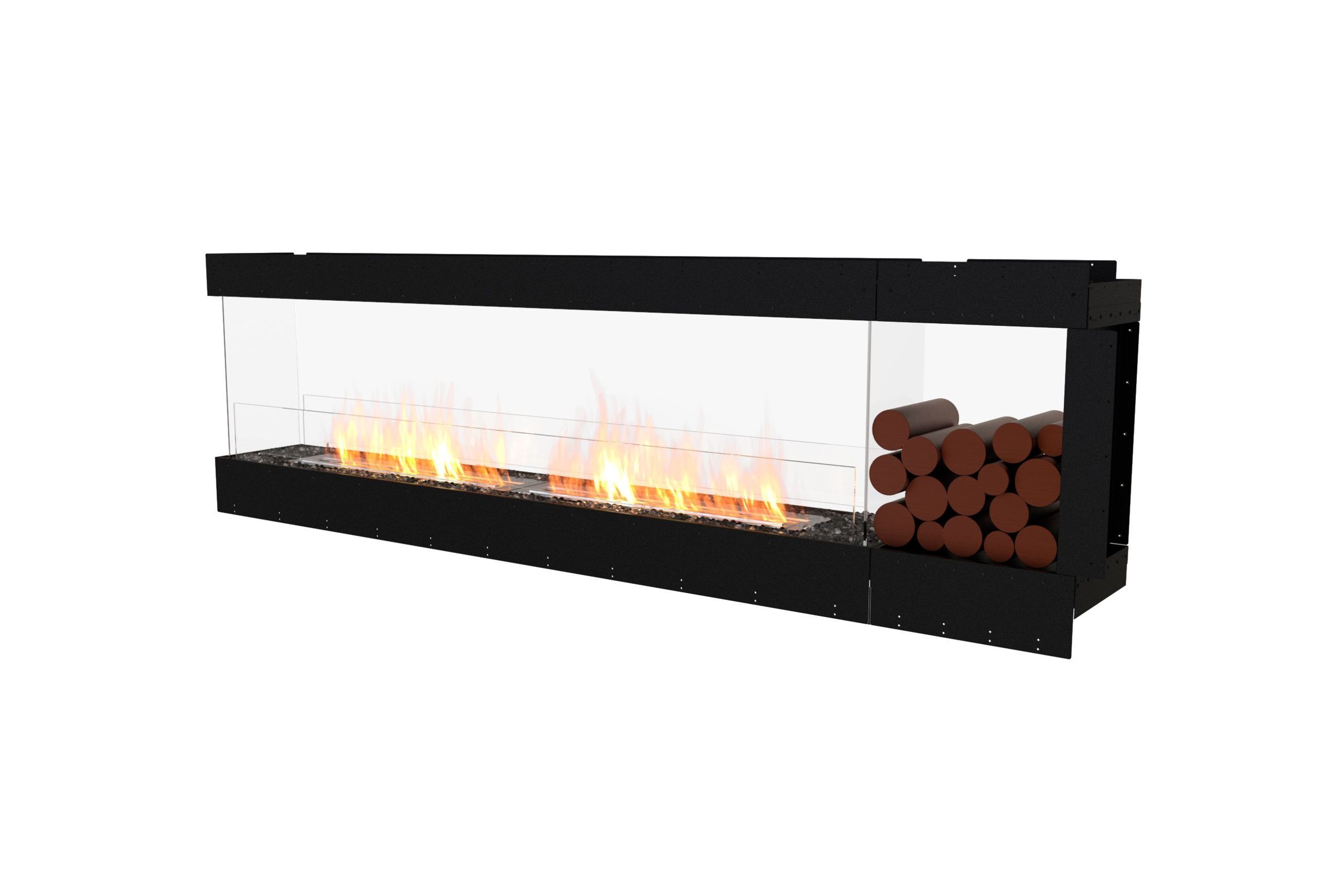 EcoSmart Flex Peninsula 68 Fireplace 