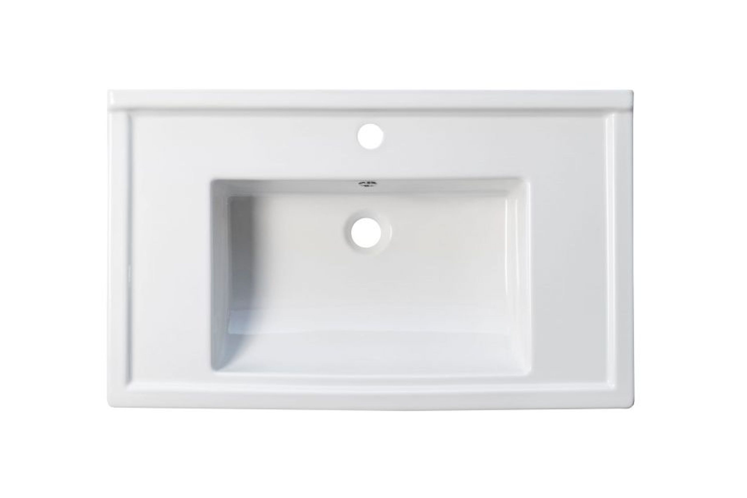 English Classic Floorstanding Vanity, 2 Drawers