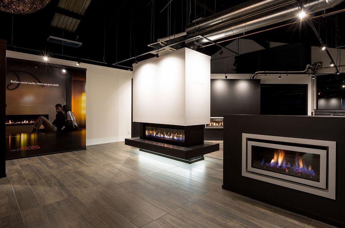 Escea Stoke Fire Show Room Auckland