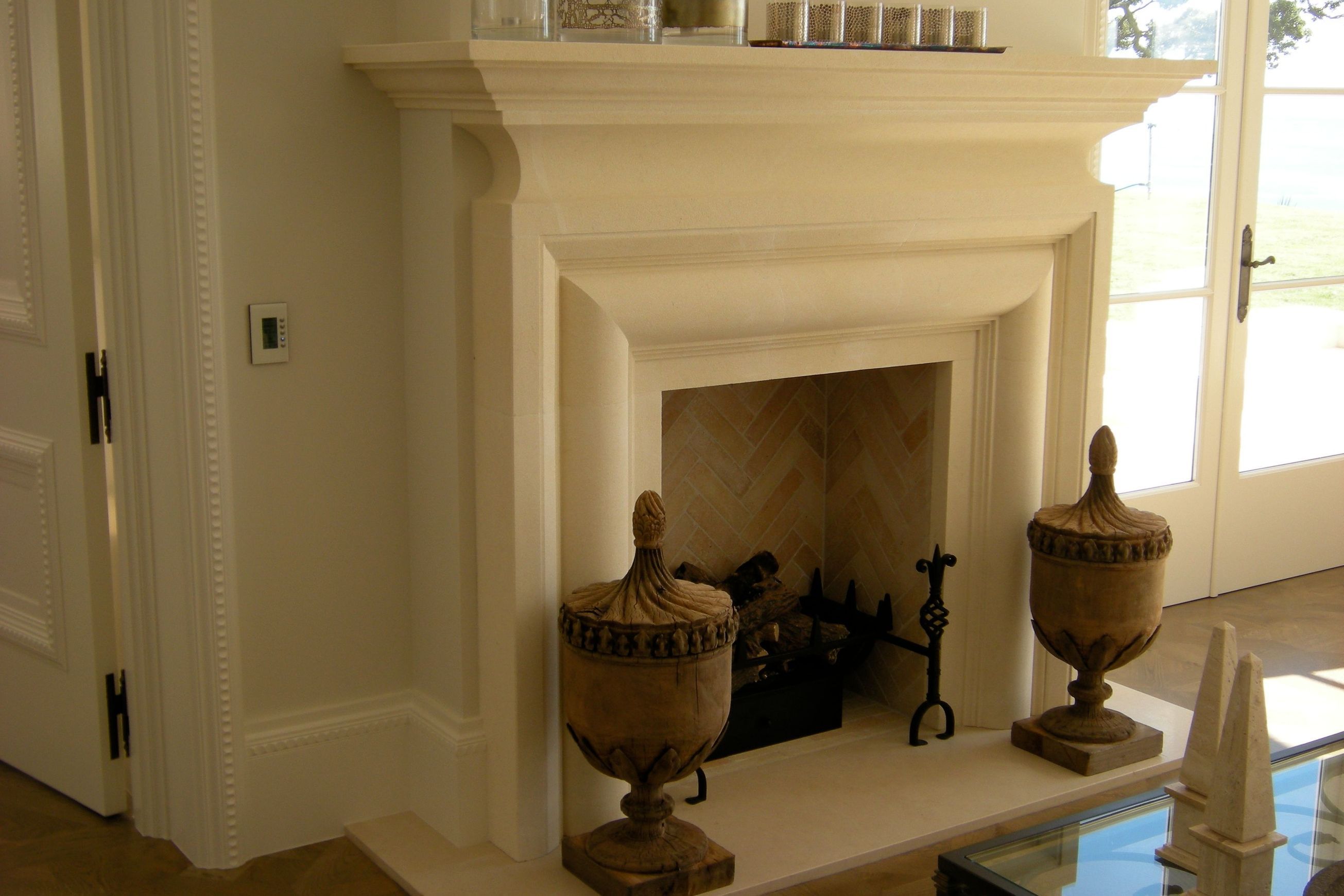 Limestone Fireplaces
