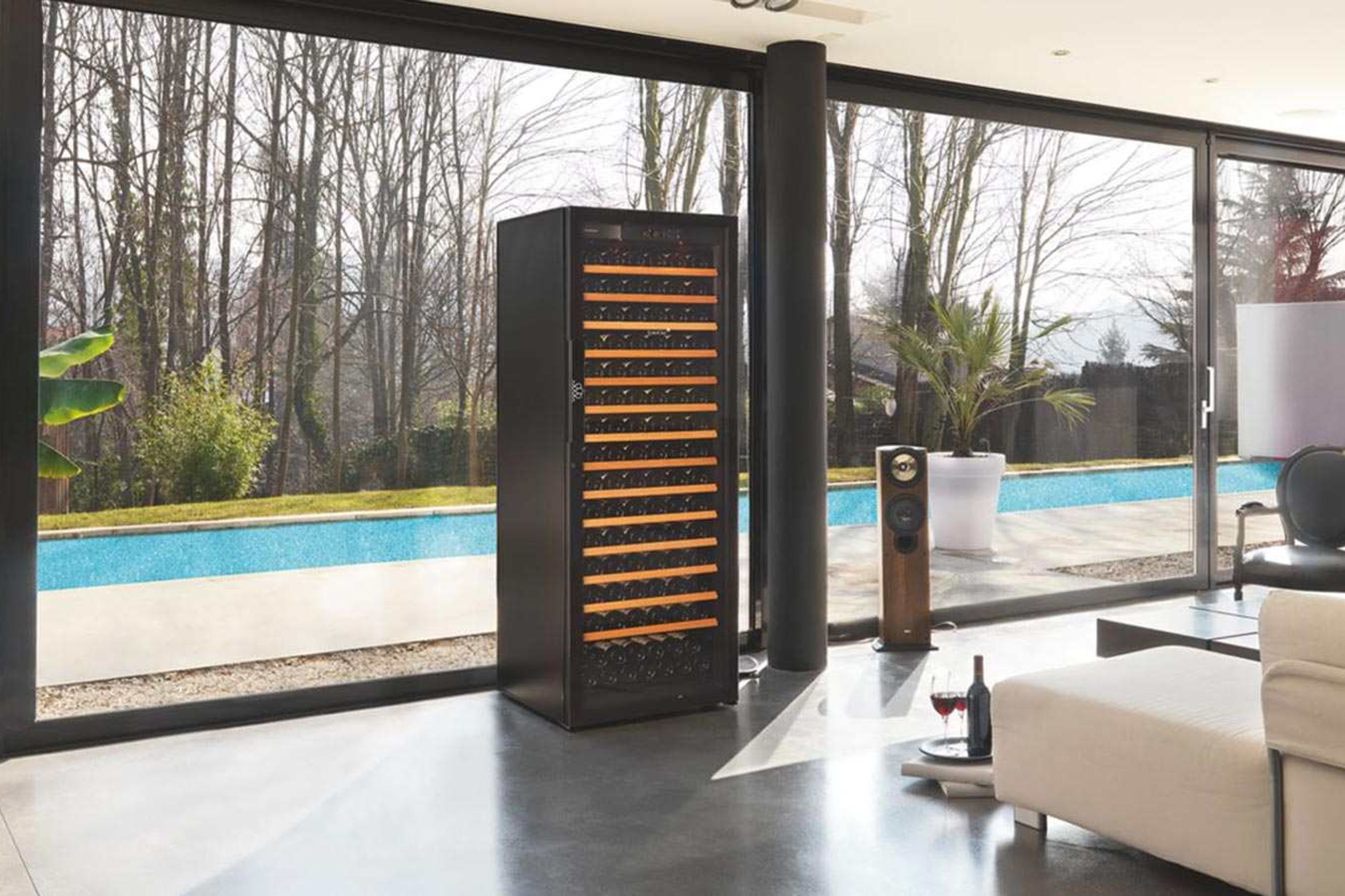 Free-Standing Wine Cabinets