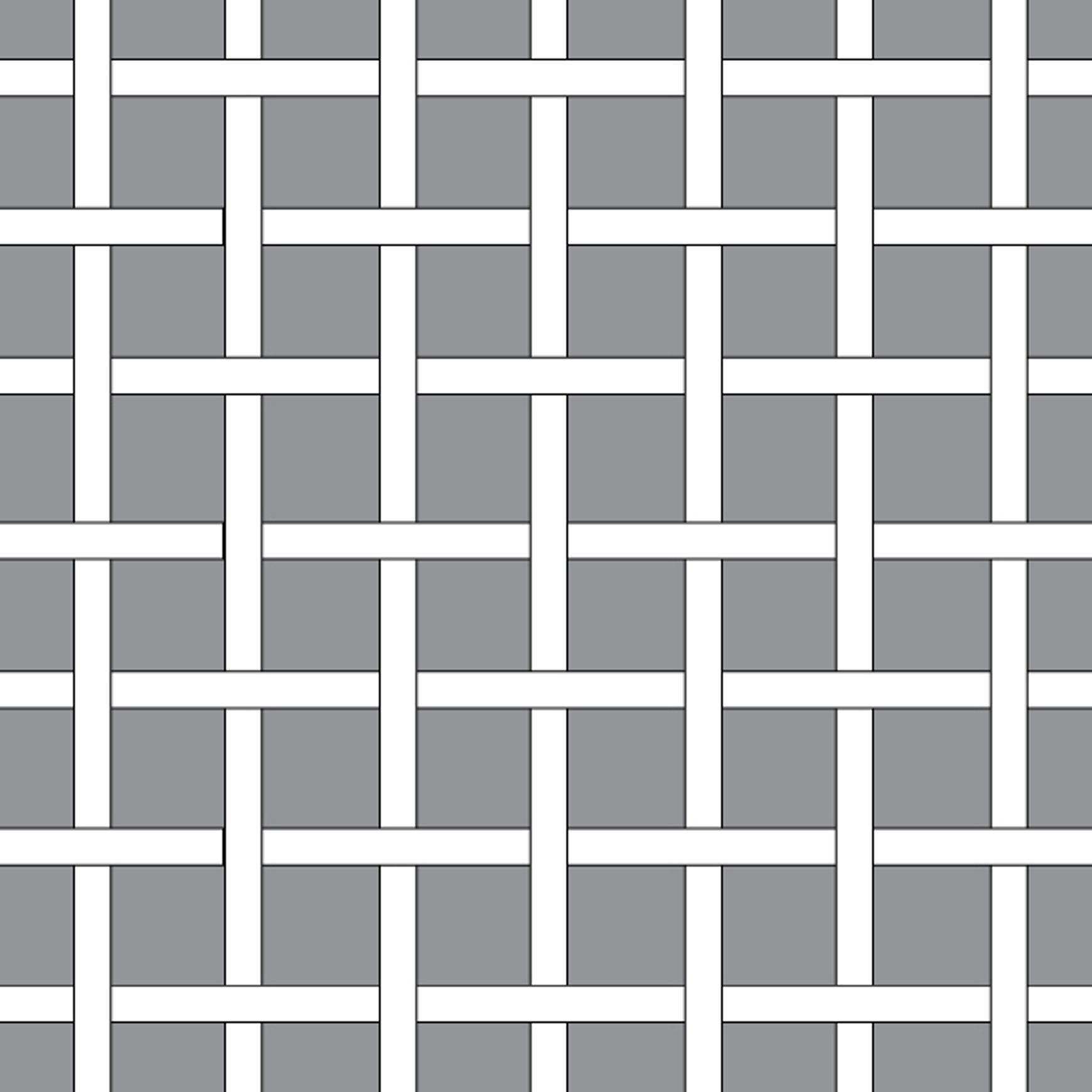 Oxford Hand Woven Square Plain Grille 