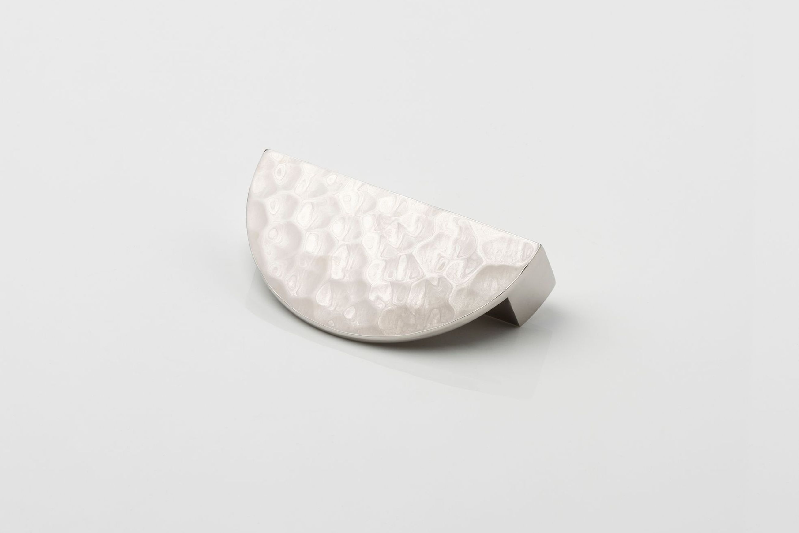 Joseph Giles Hammered Half Moon Pull Handle