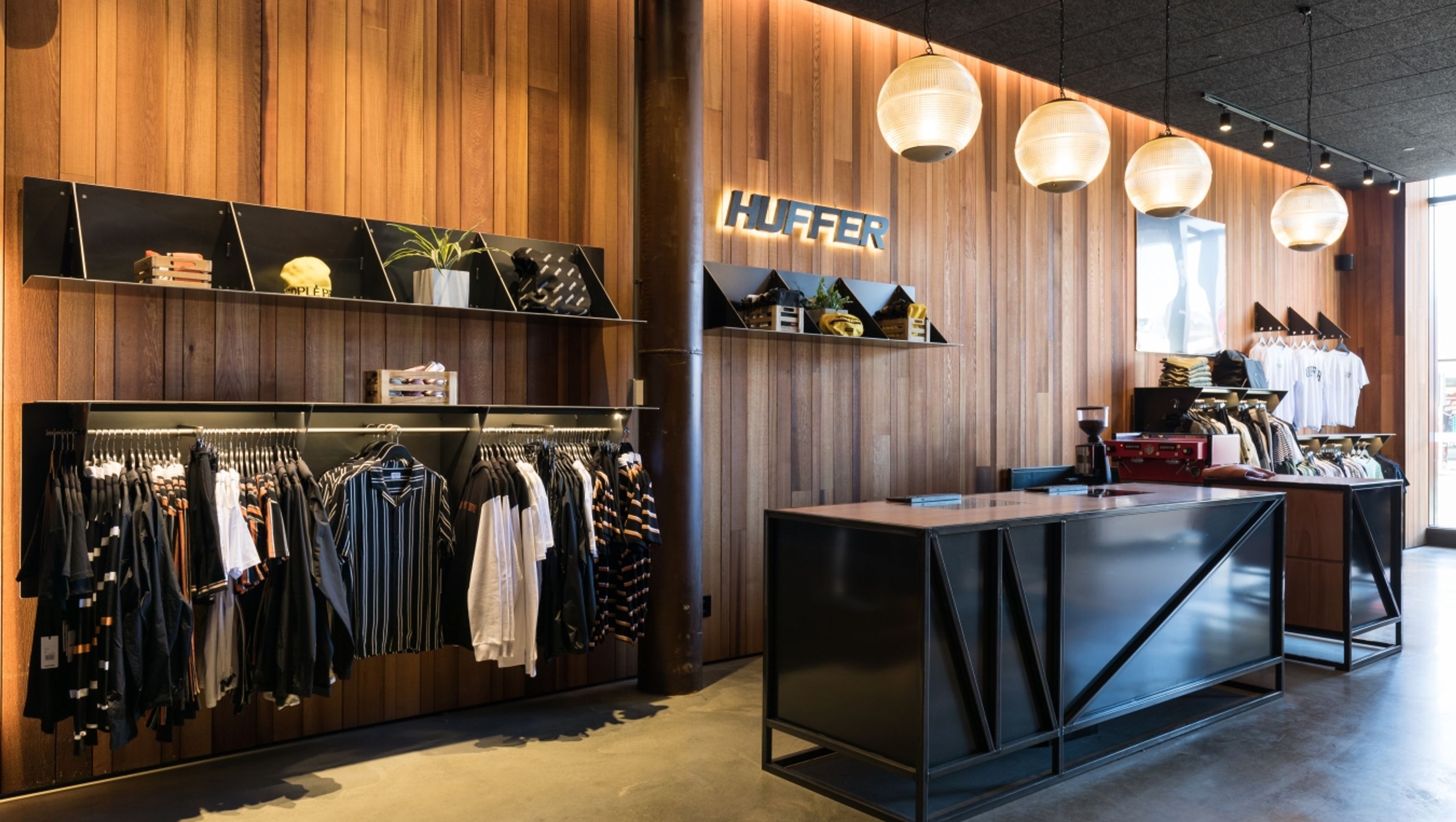 HUFFER - Cedar panels