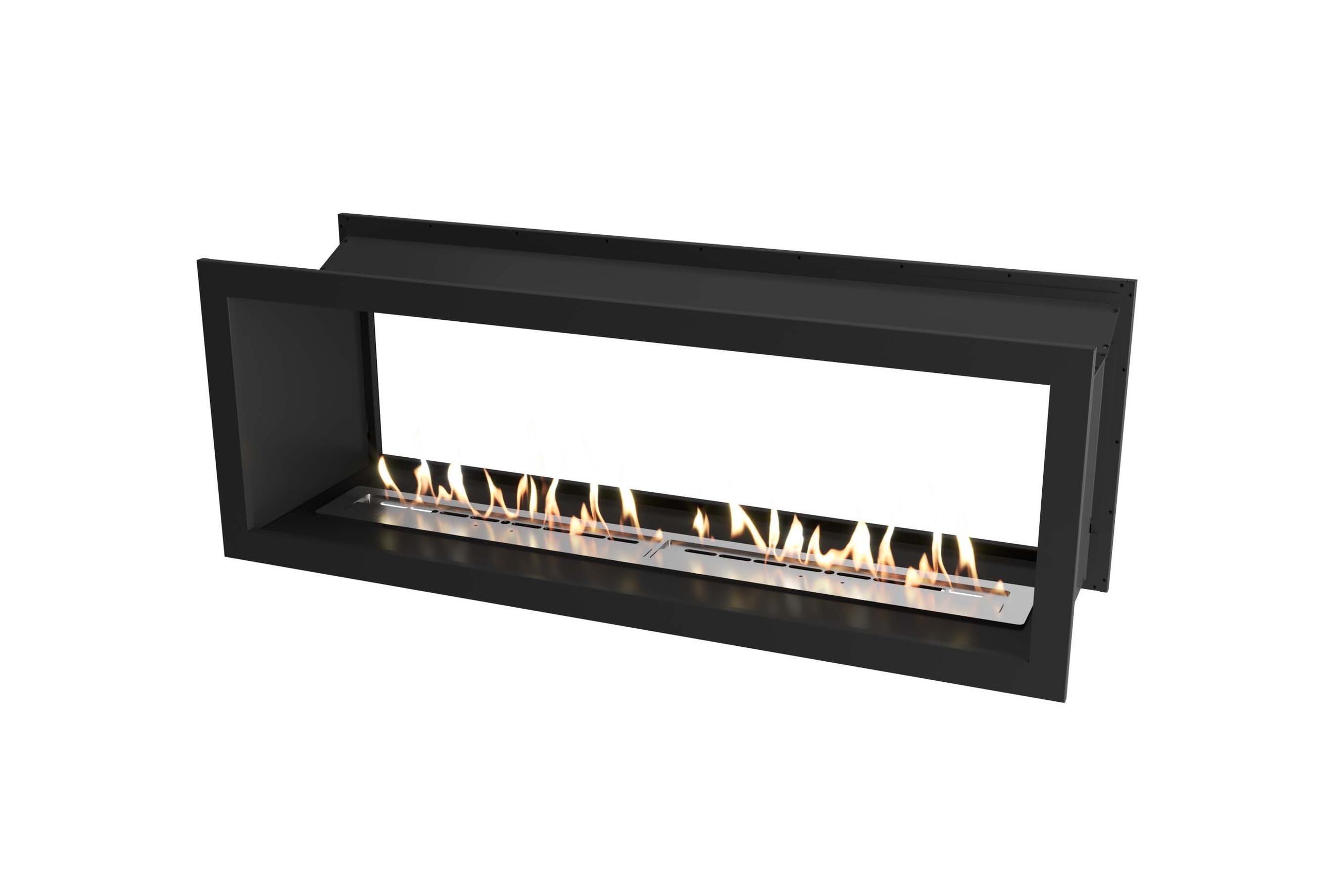Icon Fires Double Sided Slimline 1650 Biofuel Fireplace
