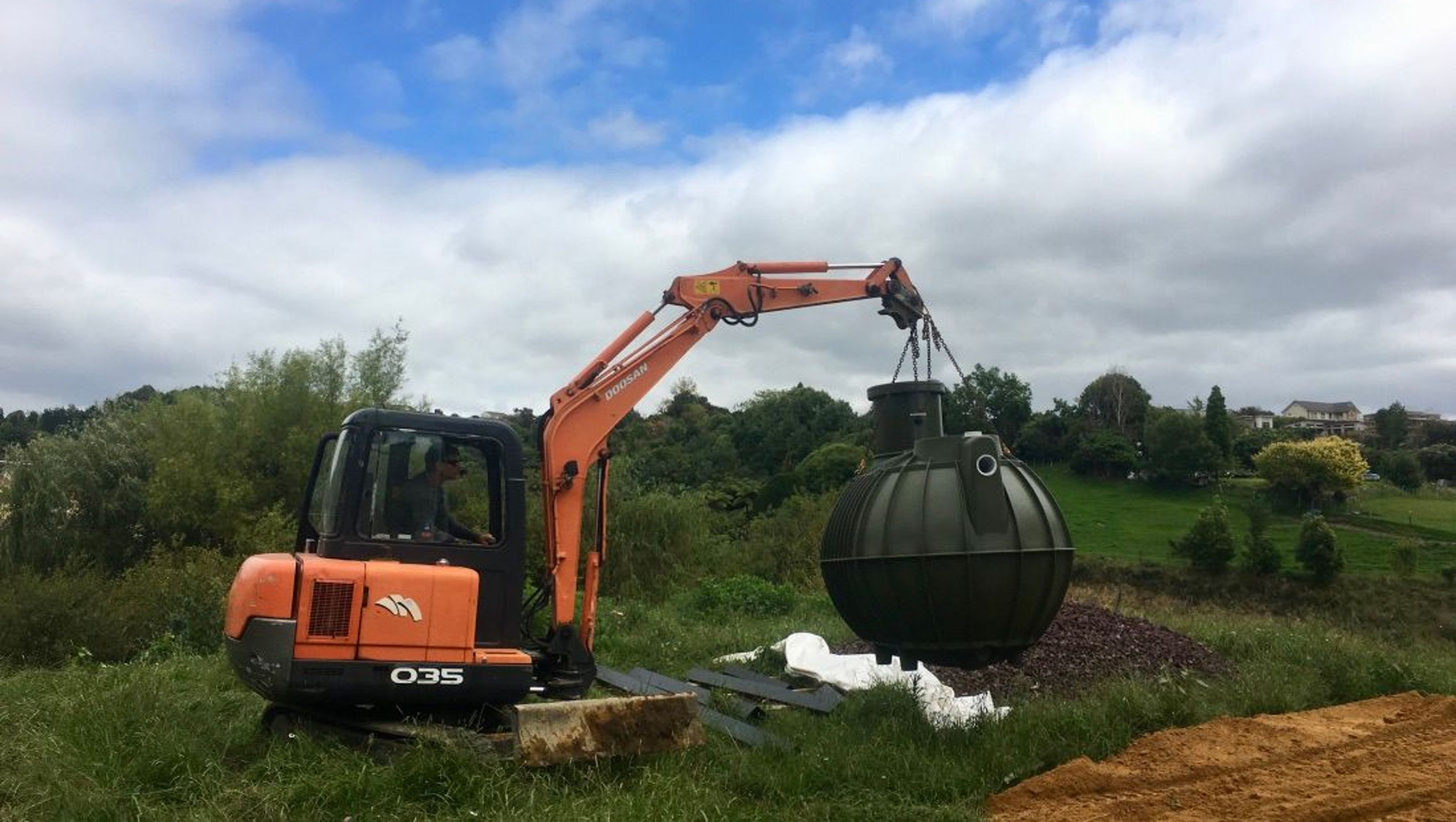 Lightweight Septic System