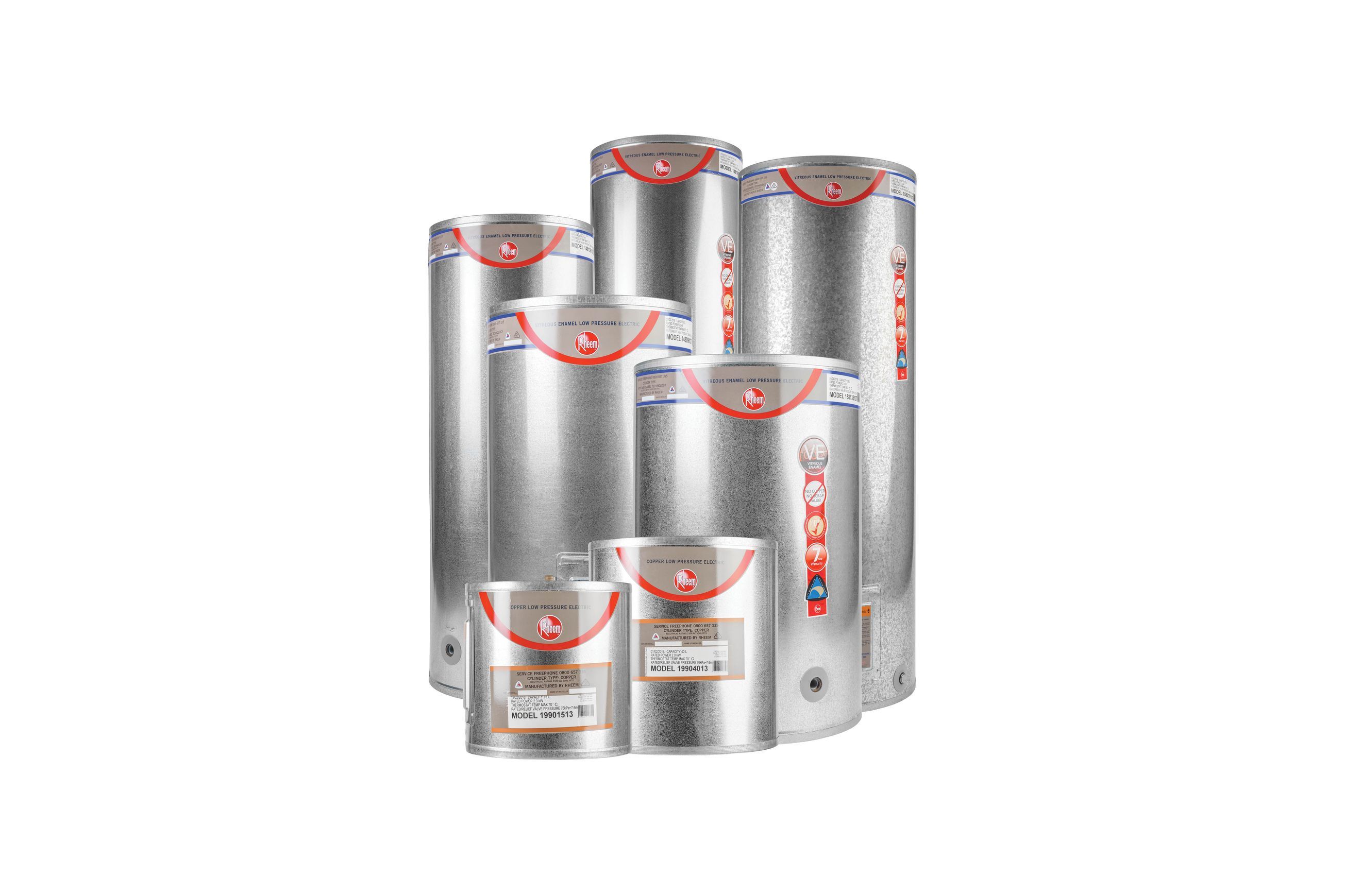 Low Pressure Copper Electric Hot Water Cylinders