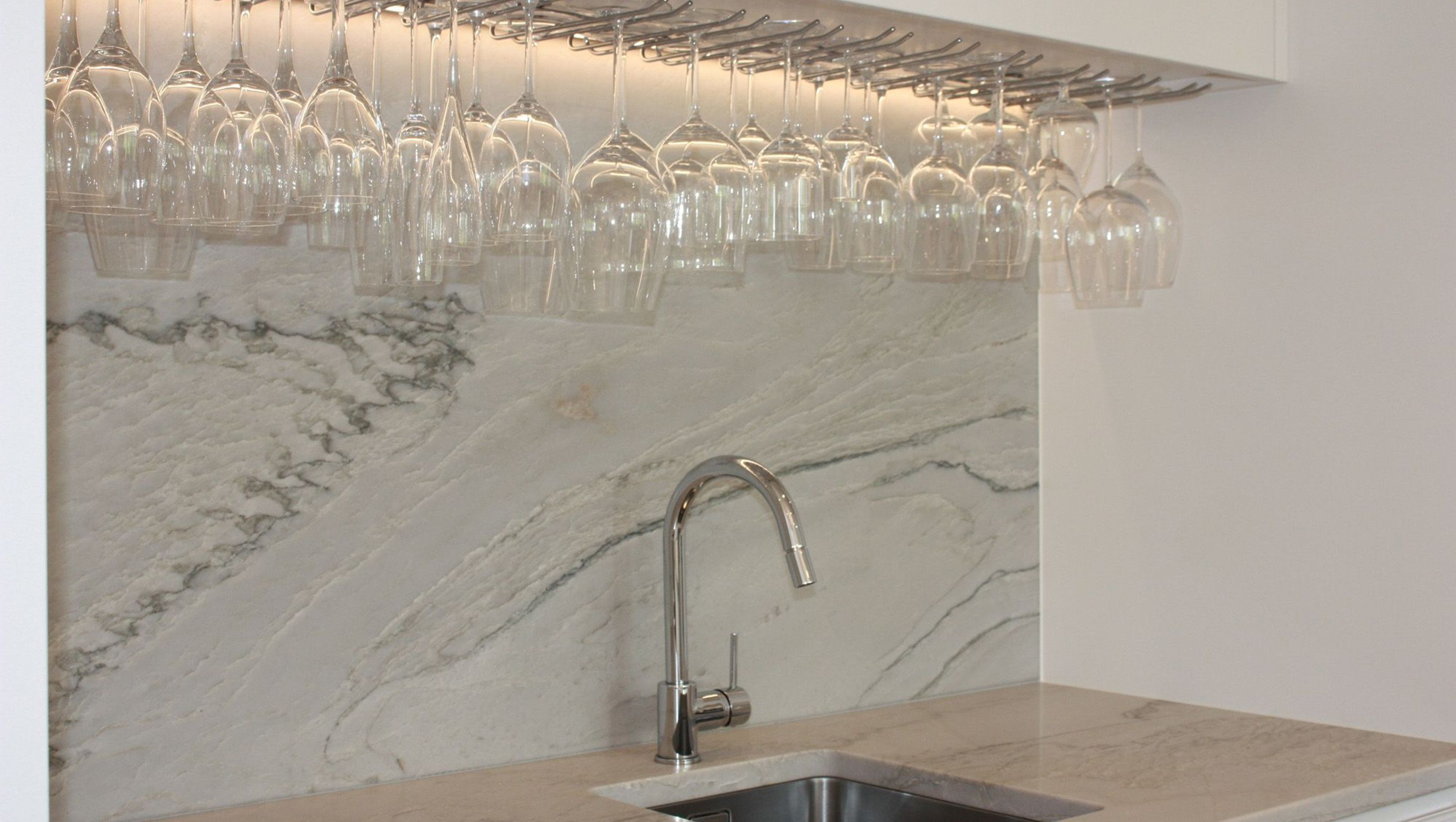 Minimalist White Kitchen