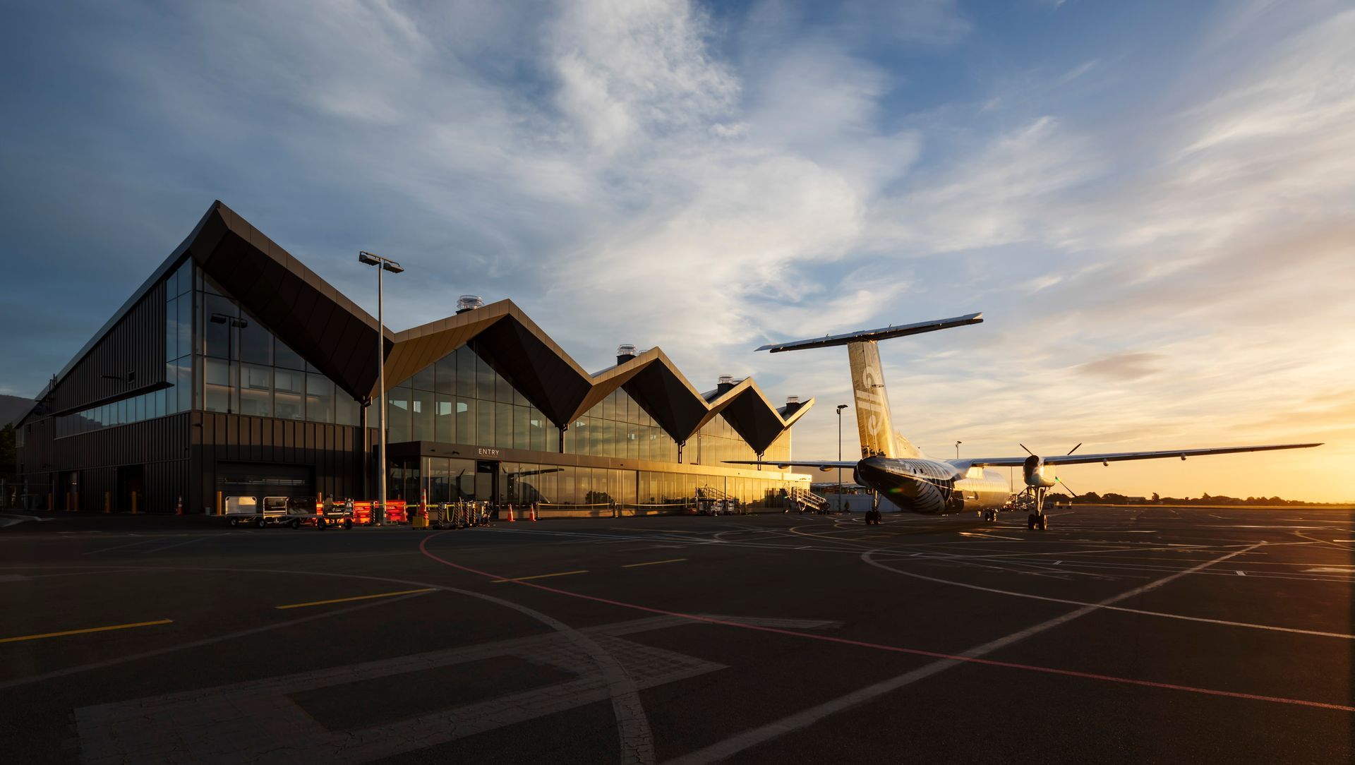 Nelson Airport Terminal, Stage 1 & Control Tower banner