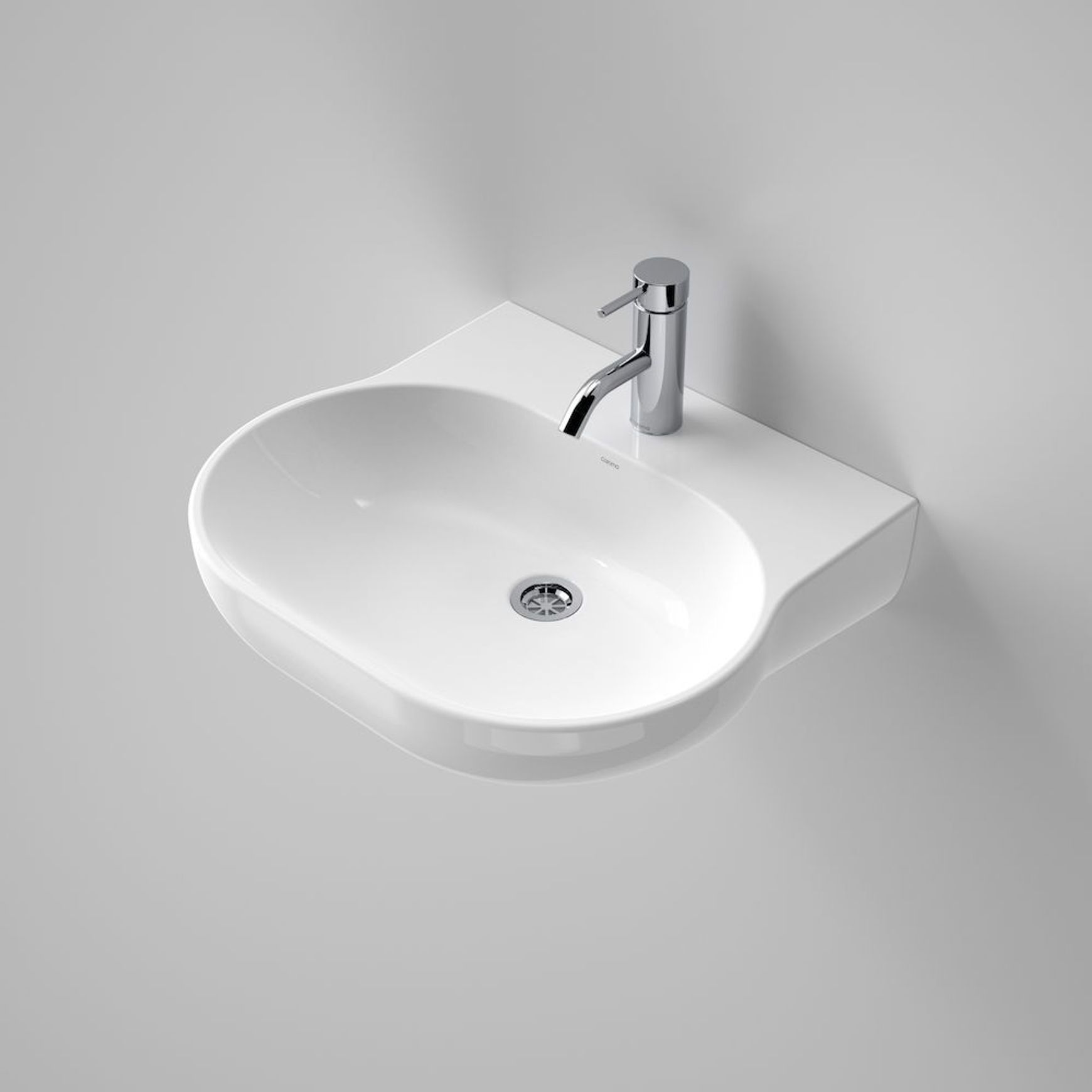 Opal 510 Wall Basin 1 Tap Hole