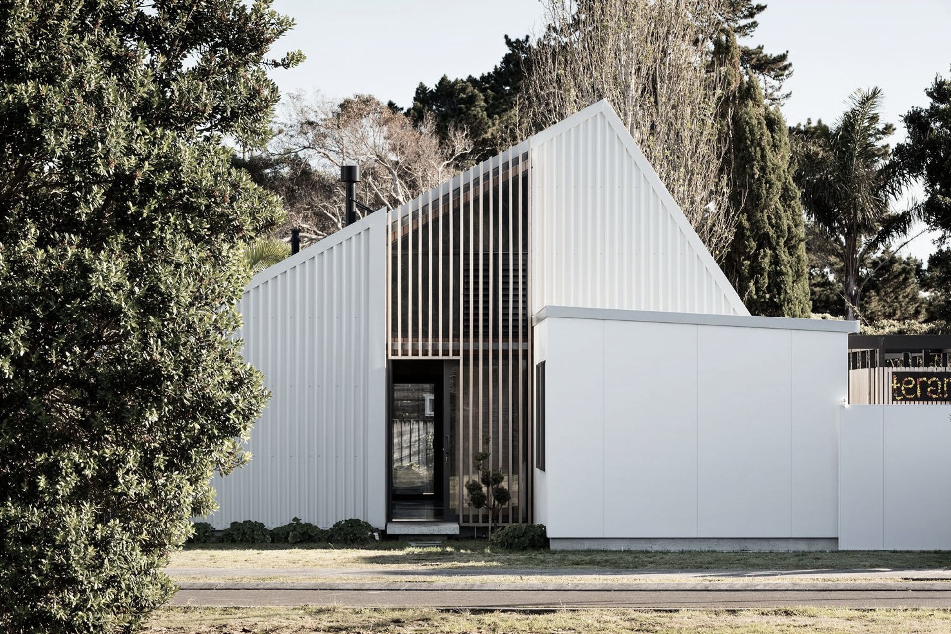 Teranui's form is inspired by the Pauanui ranges in the Coromandel.